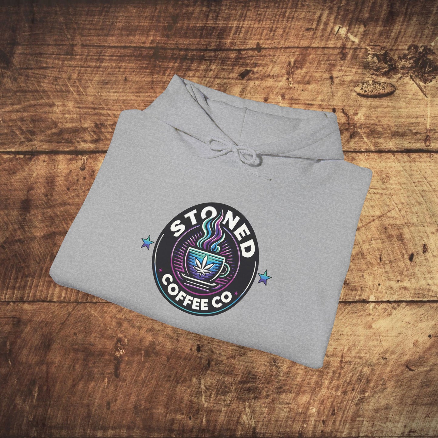 Hooded Sweatshirt - Stoned Coffee Company Logo 5