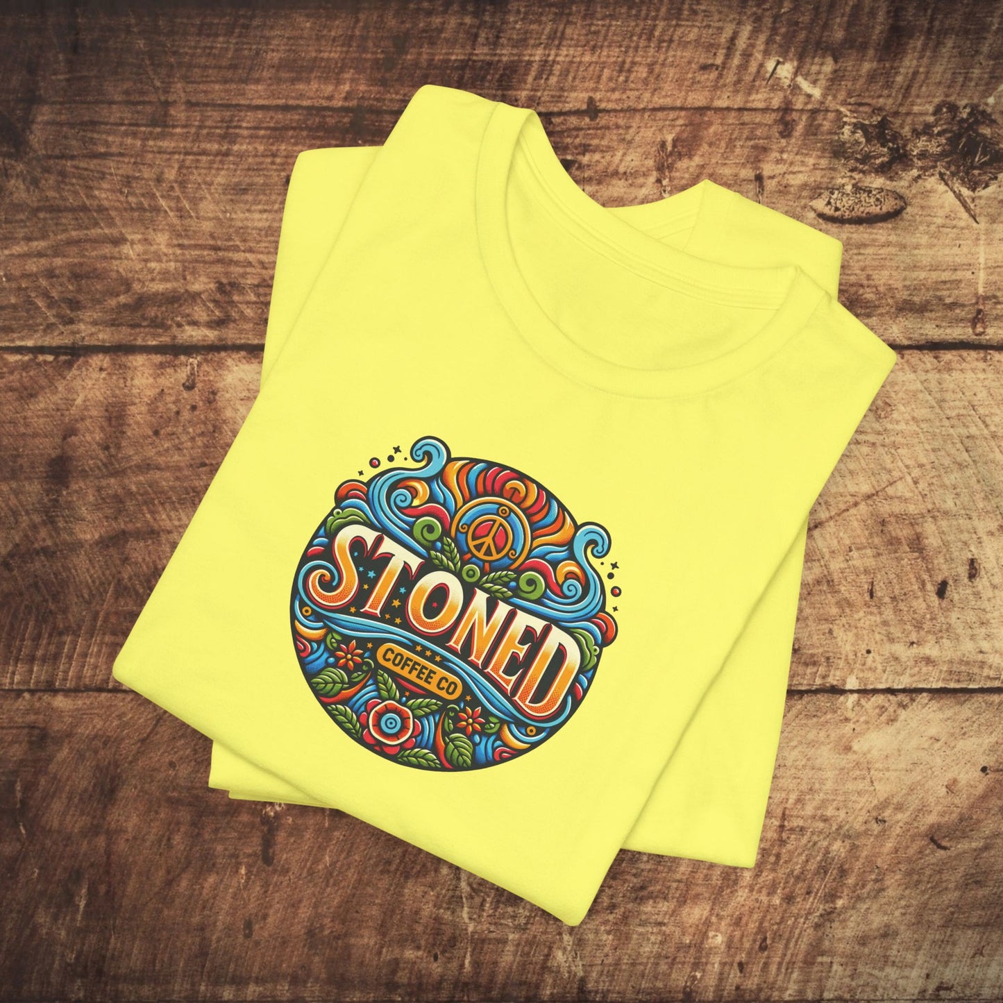 Unisex Tee Stoned Coffee Co Logo 1