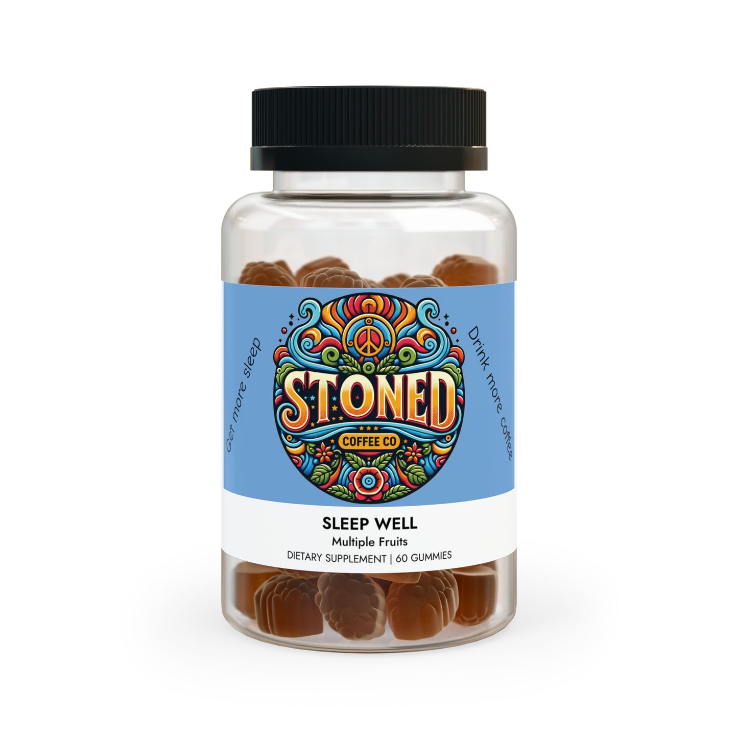 Stoned Coffee Company Sleep Well Gummies (60 Gummies)