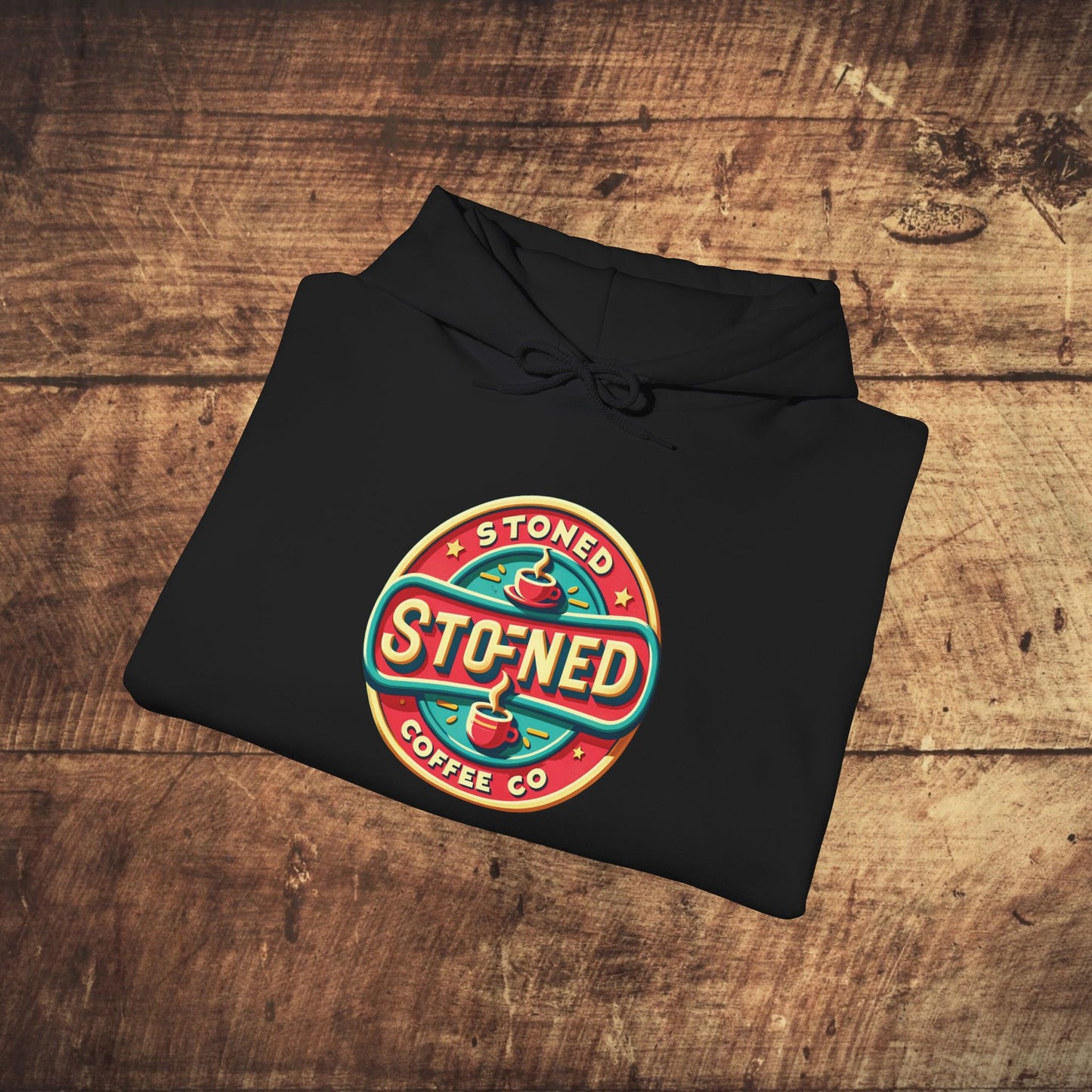 Hooded Sweatshirt - Stoned Coffee Co Logo 2