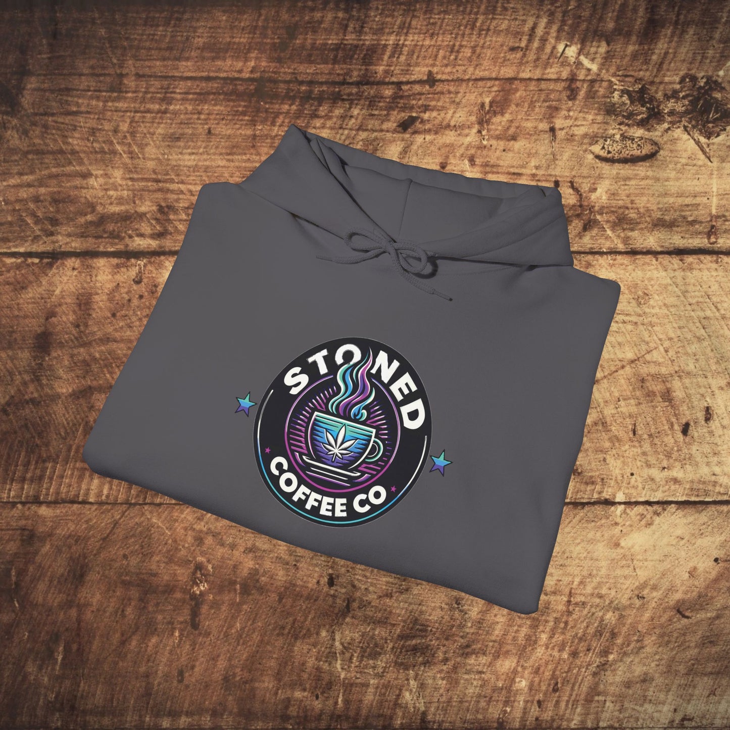 Hooded Sweatshirt - Stoned Coffee Company Logo 5