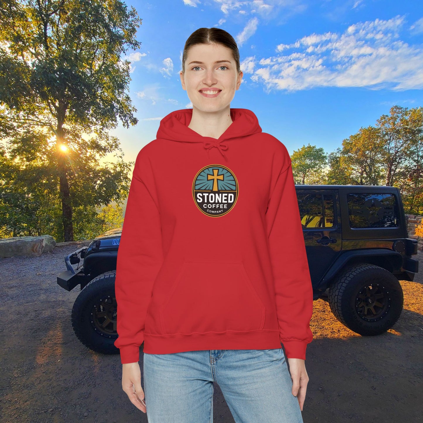 STONED COFFEE COMPANY HOODIE, Pray Often, Read Your Bible, Seek the Truth, Trust in God