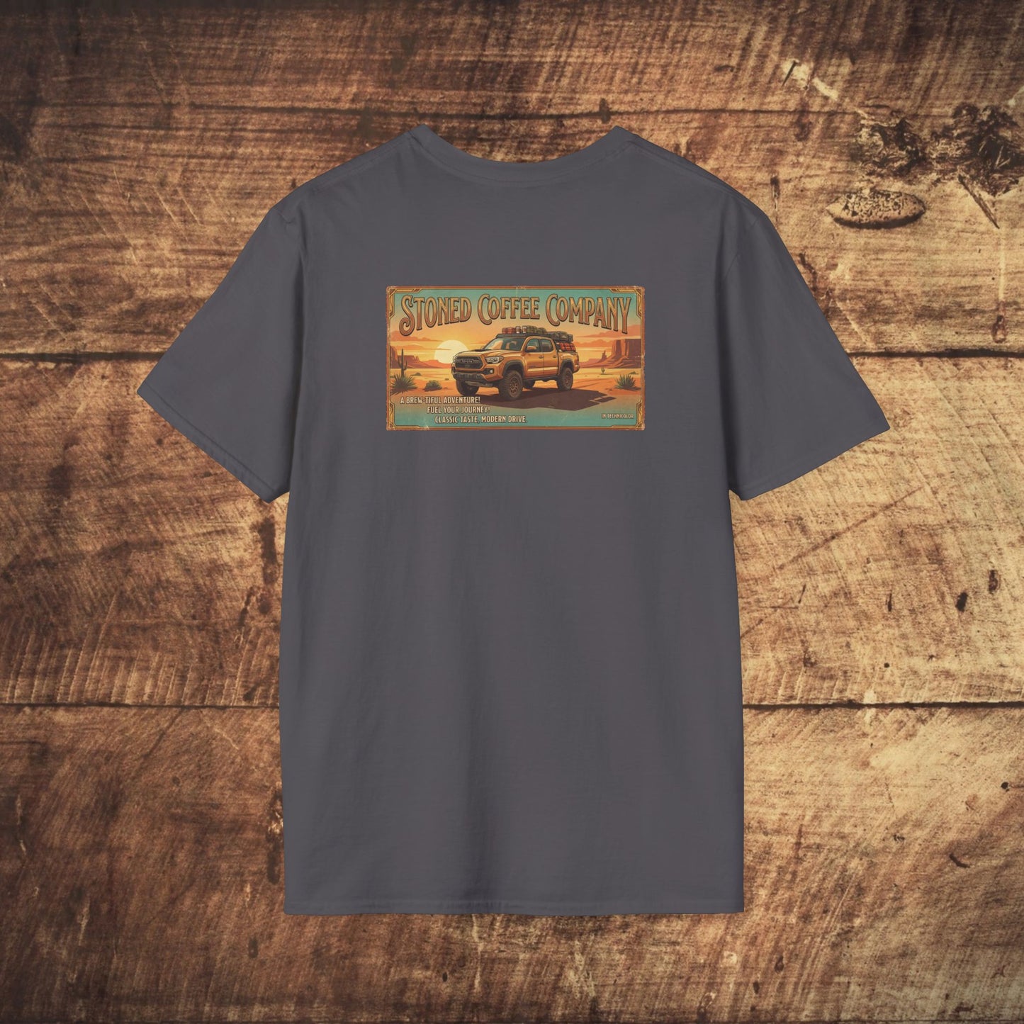 'Stoned Coffee Company' Offroading /Overlanding Tacoma T-Shirt