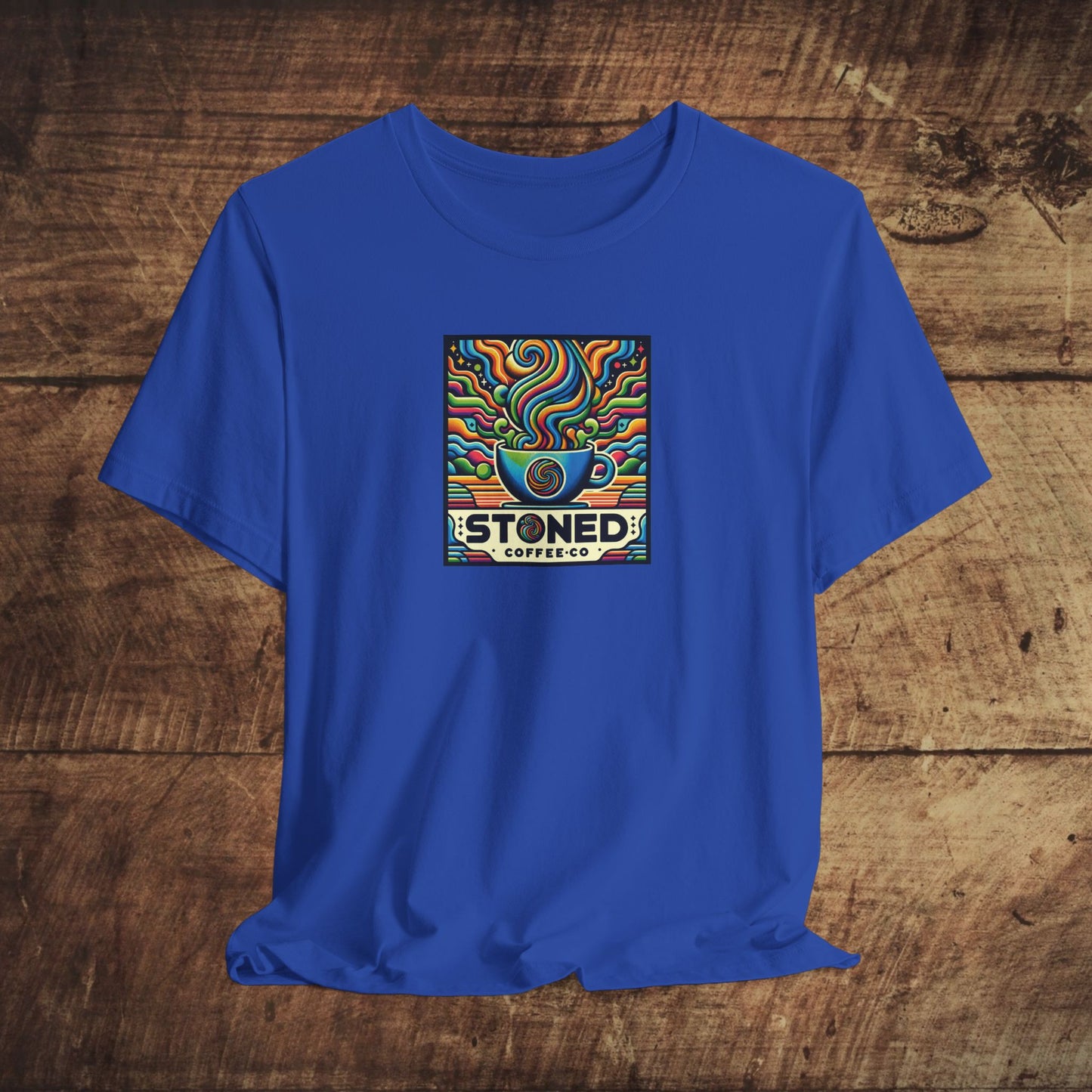 Coffee Art T-Shirt - Stoned Coffee Company Logo