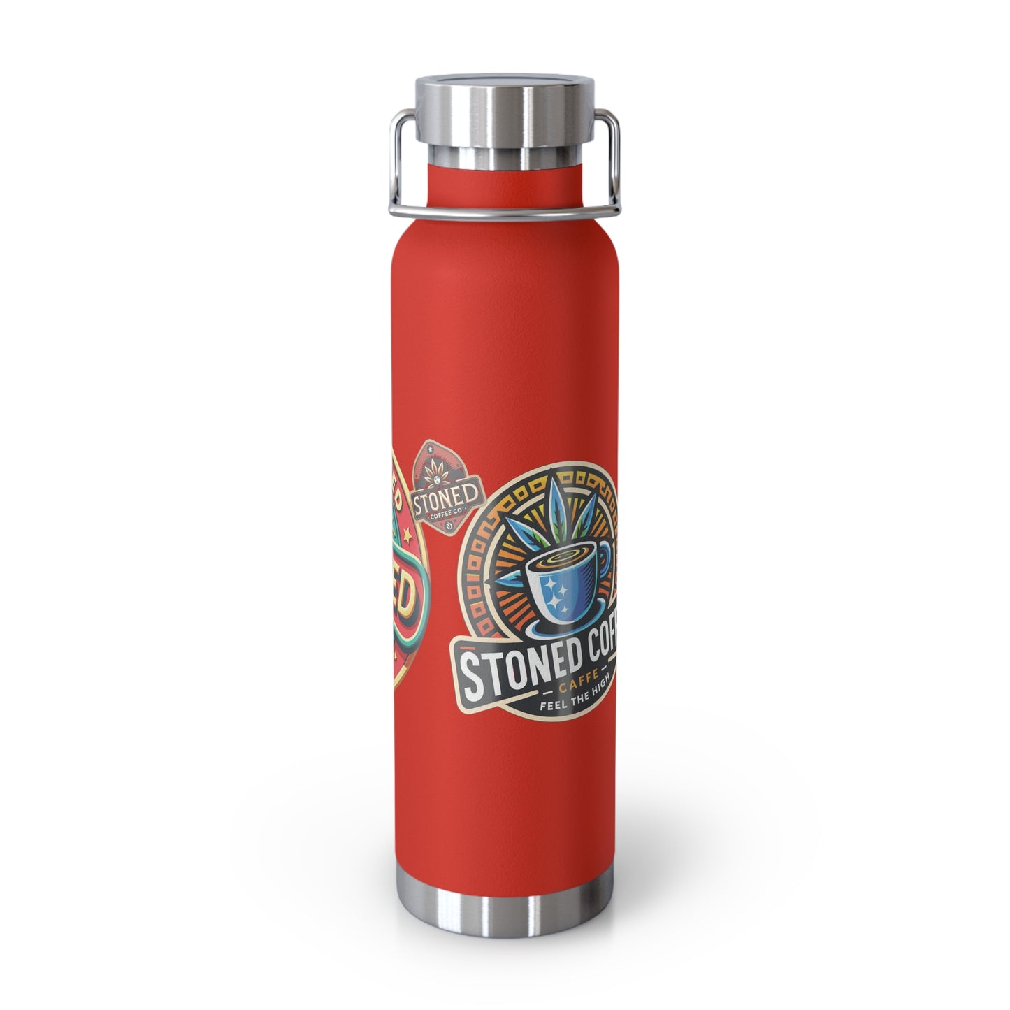 Stoned Coffee Co Copper Vacuum Insulated Bottle, 22oz