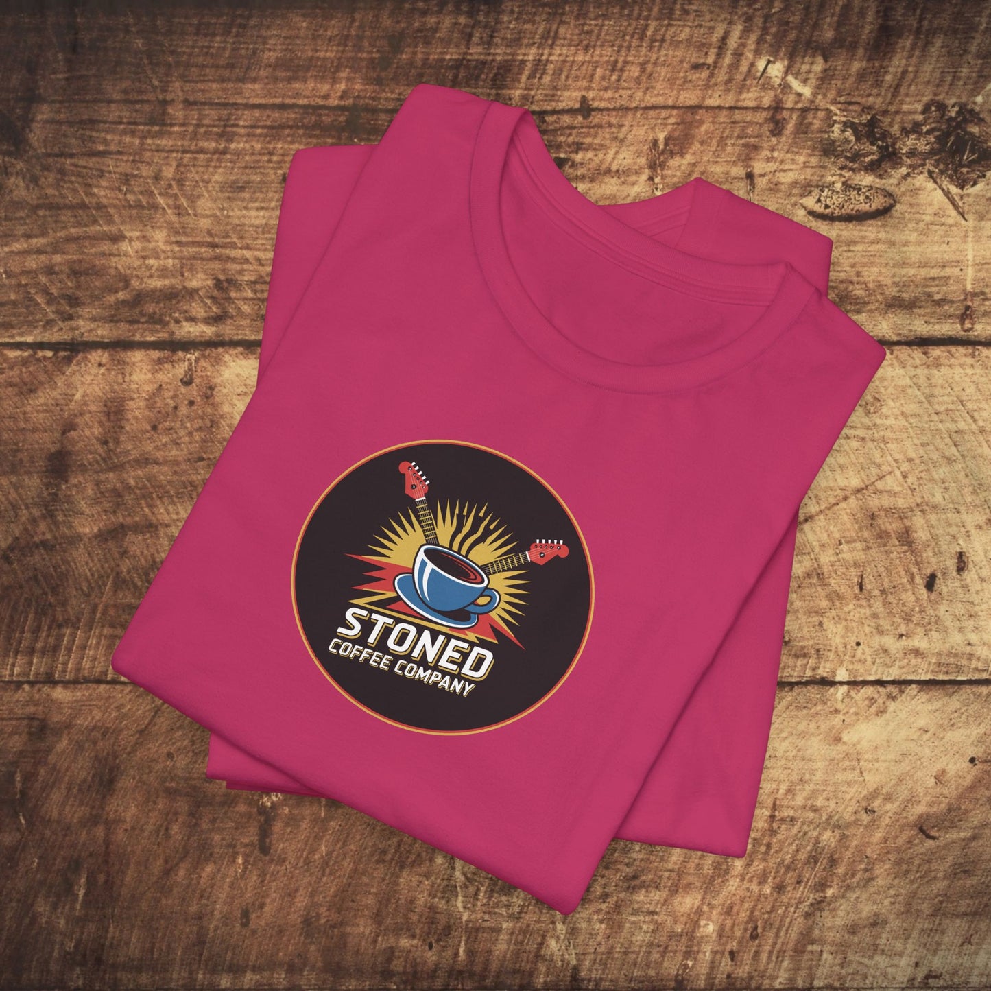 Stoned Coffee Company Rock n Roll Coffee Tee