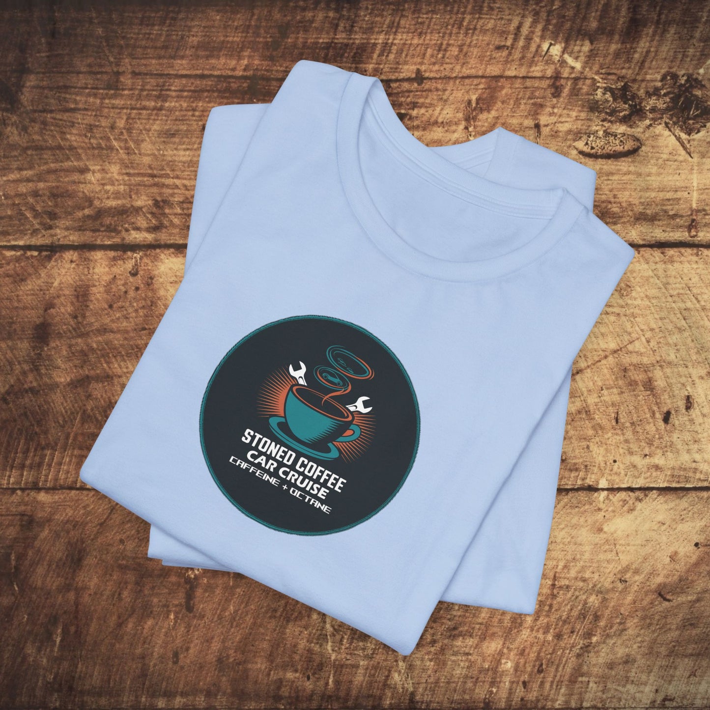 Stoned Coffee Co Car Cruise Tee Caffeine + Octane