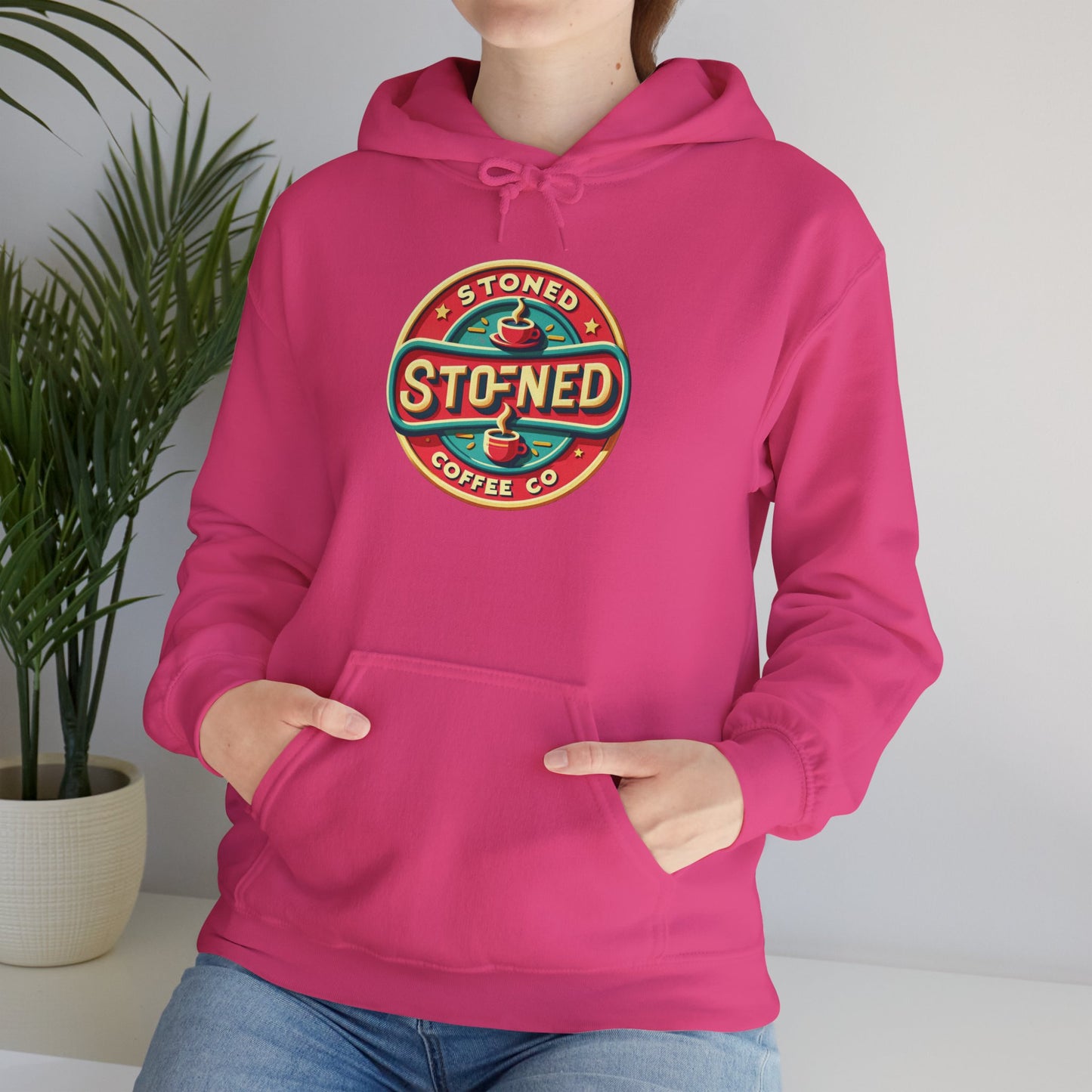 Hooded Sweatshirt - Stoned Coffee Co Logo 2