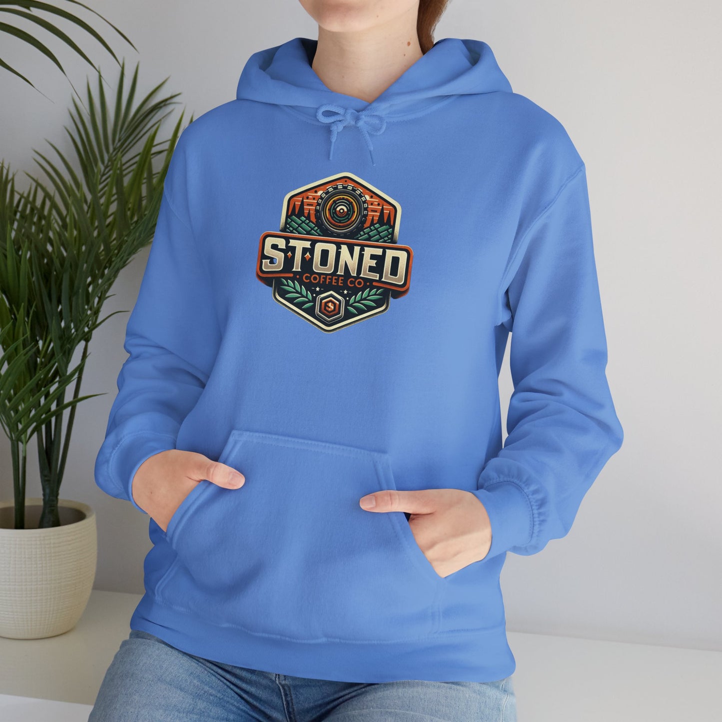 Hooded Sweatshirt - Stoned Coffee Company Offroad Logo