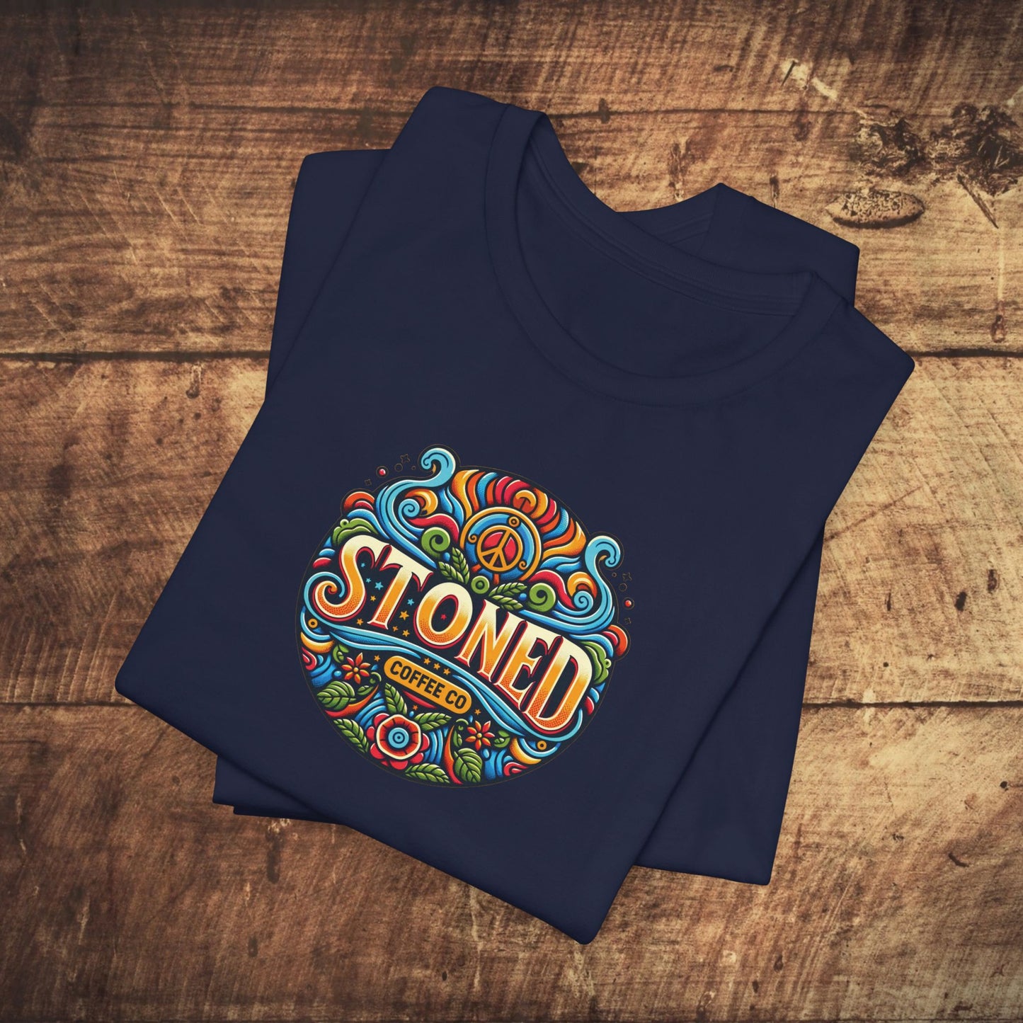 Unisex Tee Stoned Coffee Co Logo 1