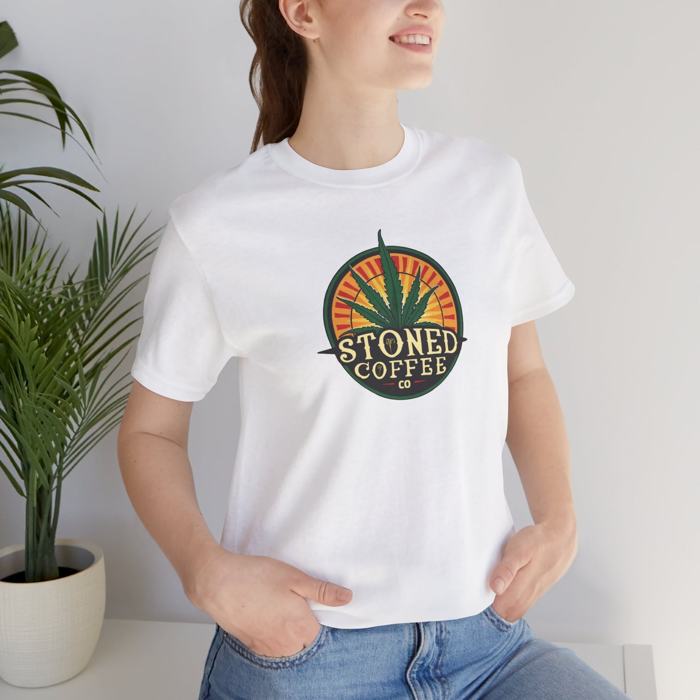 Stoned Coffee Co Unisex Tee Logo 3