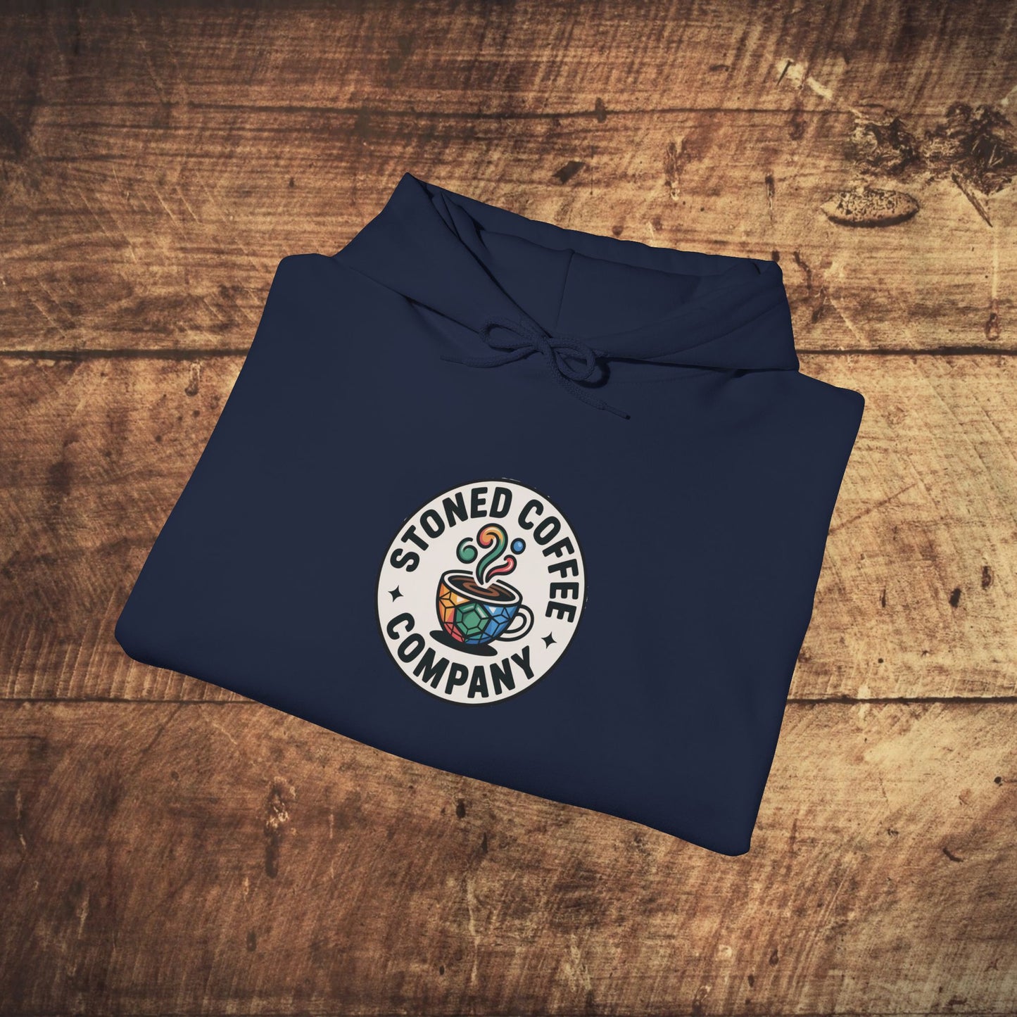 Stoned Coffee Company 'How Does God make his Coffee? Hebrews it' Hoodie