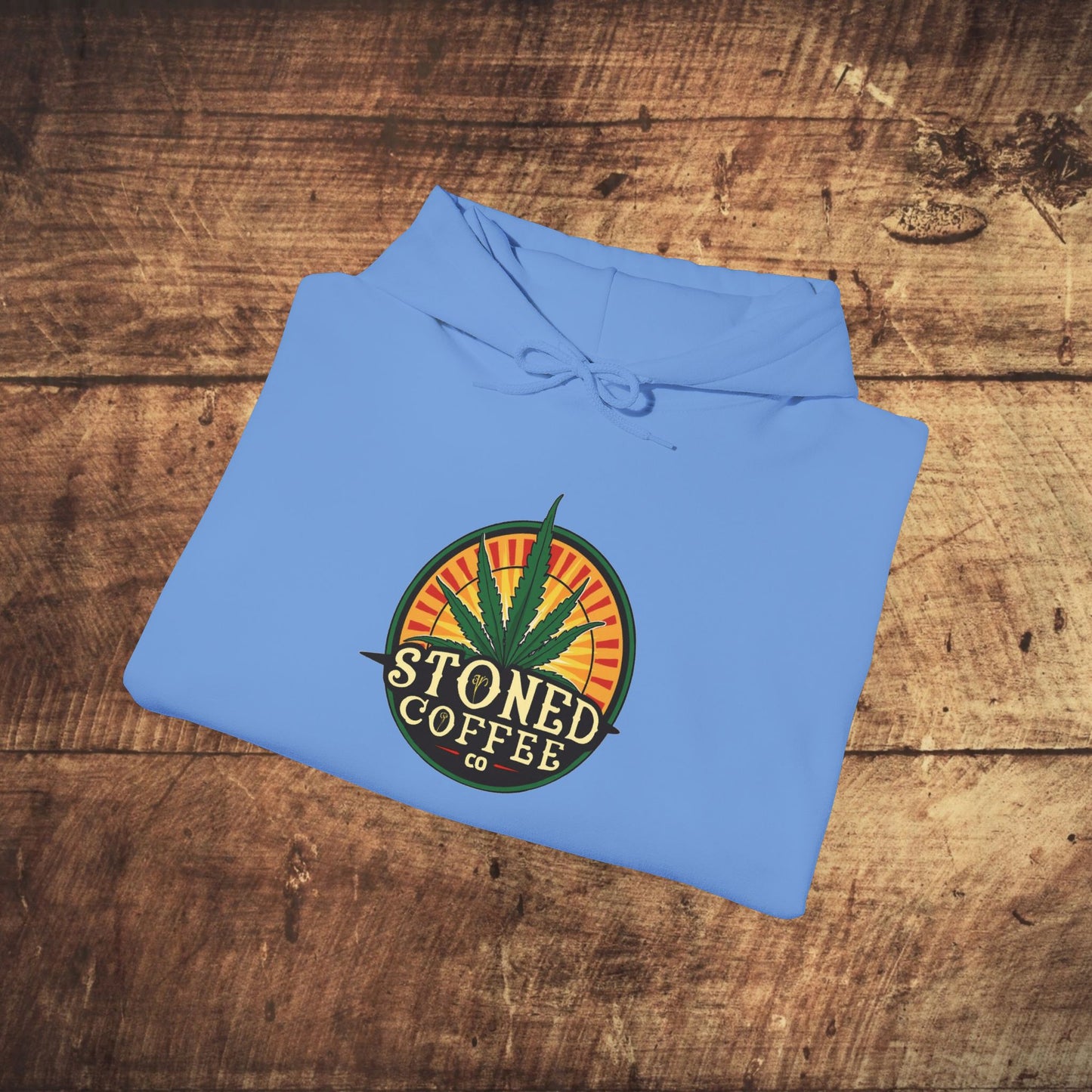 Hooded Sweatshirt Stoned Coffee Co Logo 3