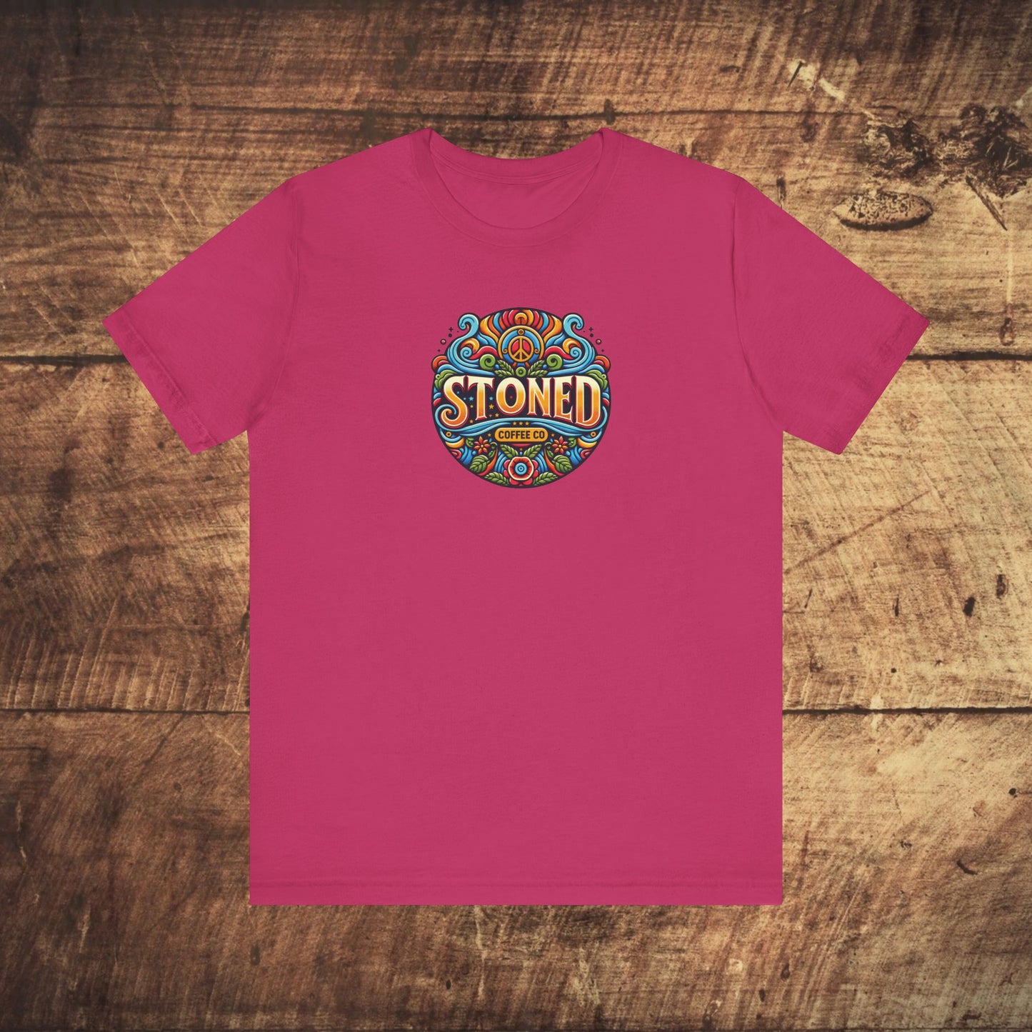 Unisex Tee Stoned Coffee Co Logo 1