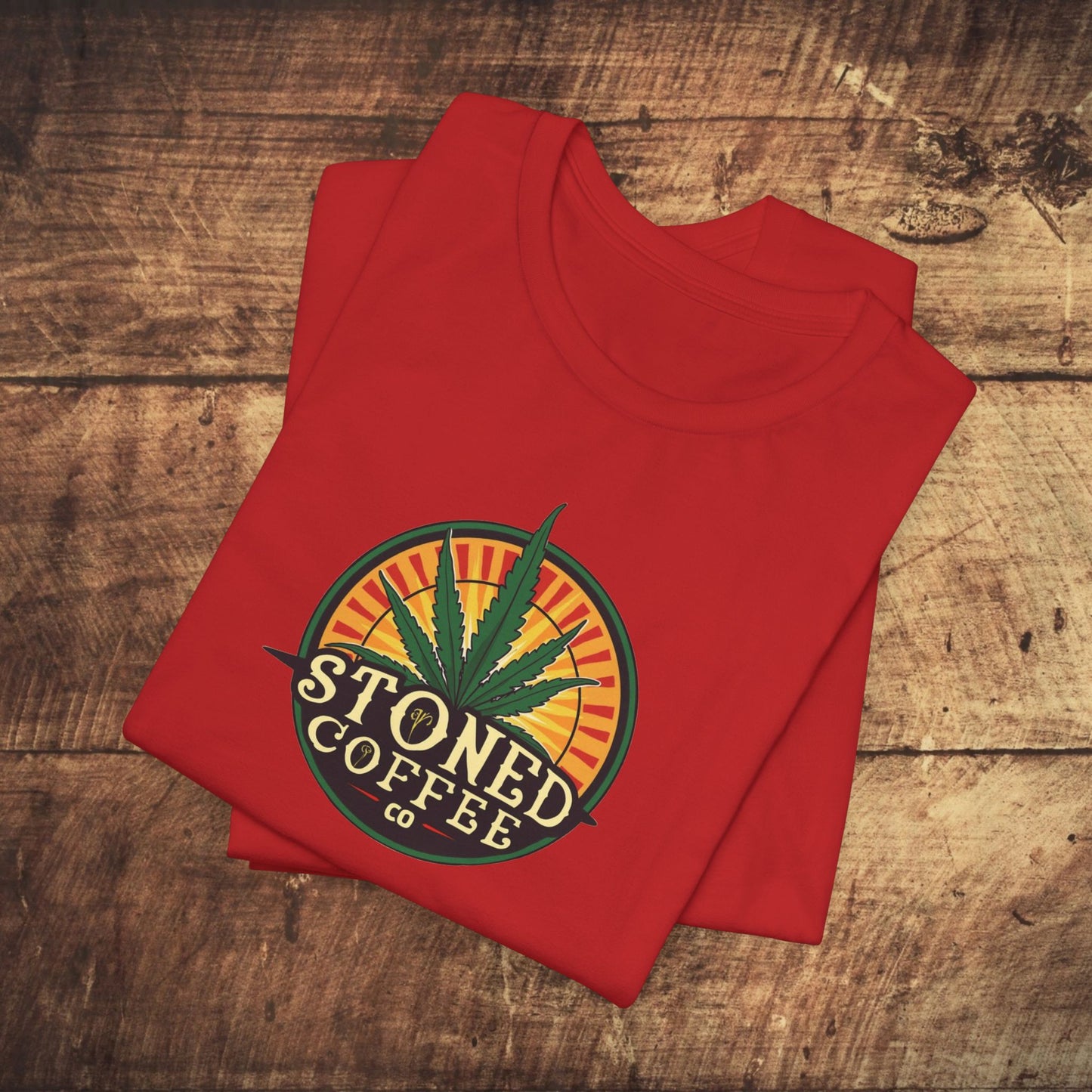 Stoned Coffee Co Unisex Tee Logo 3