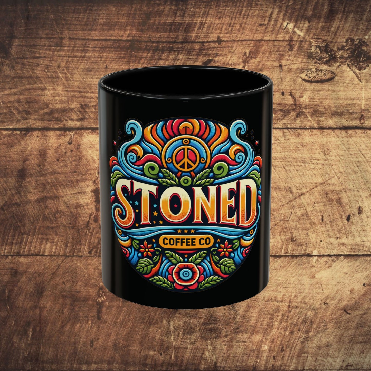 Stoned Coffee Company Accent Coffee Mug (11, 15oz)