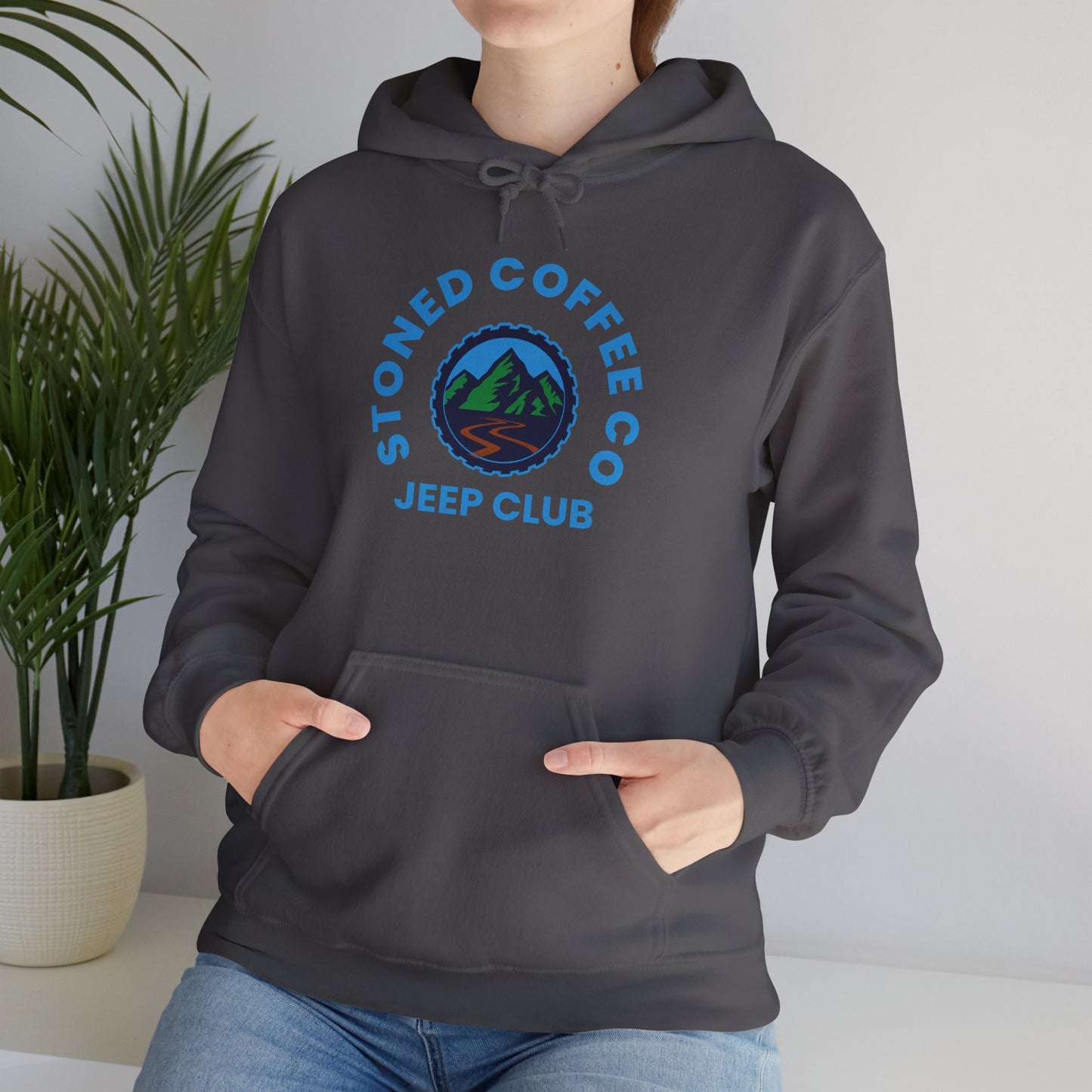 Hooded Sweatshirt Stoned Coffee Co Jeeper Club