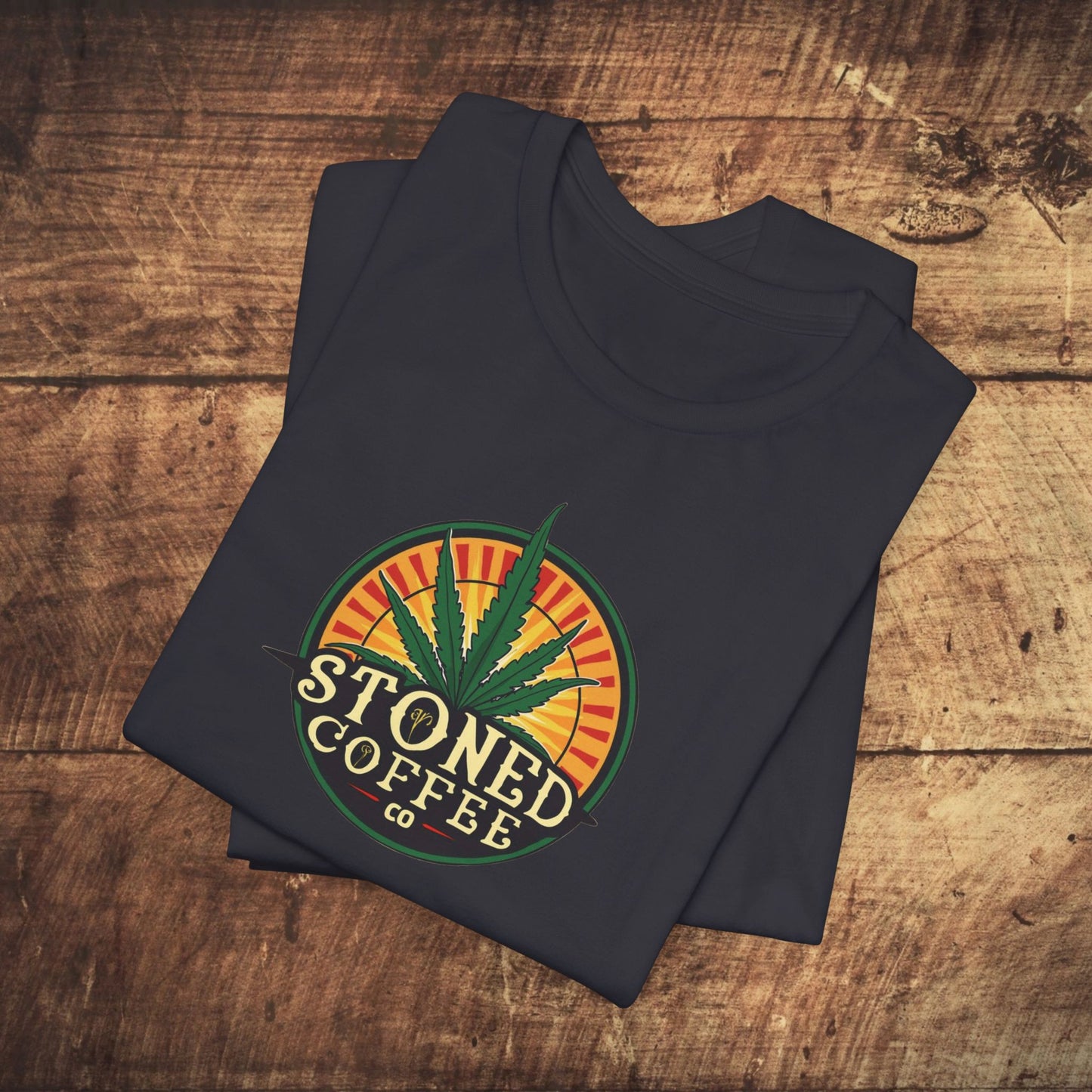 Stoned Coffee Co Unisex Tee Logo 3