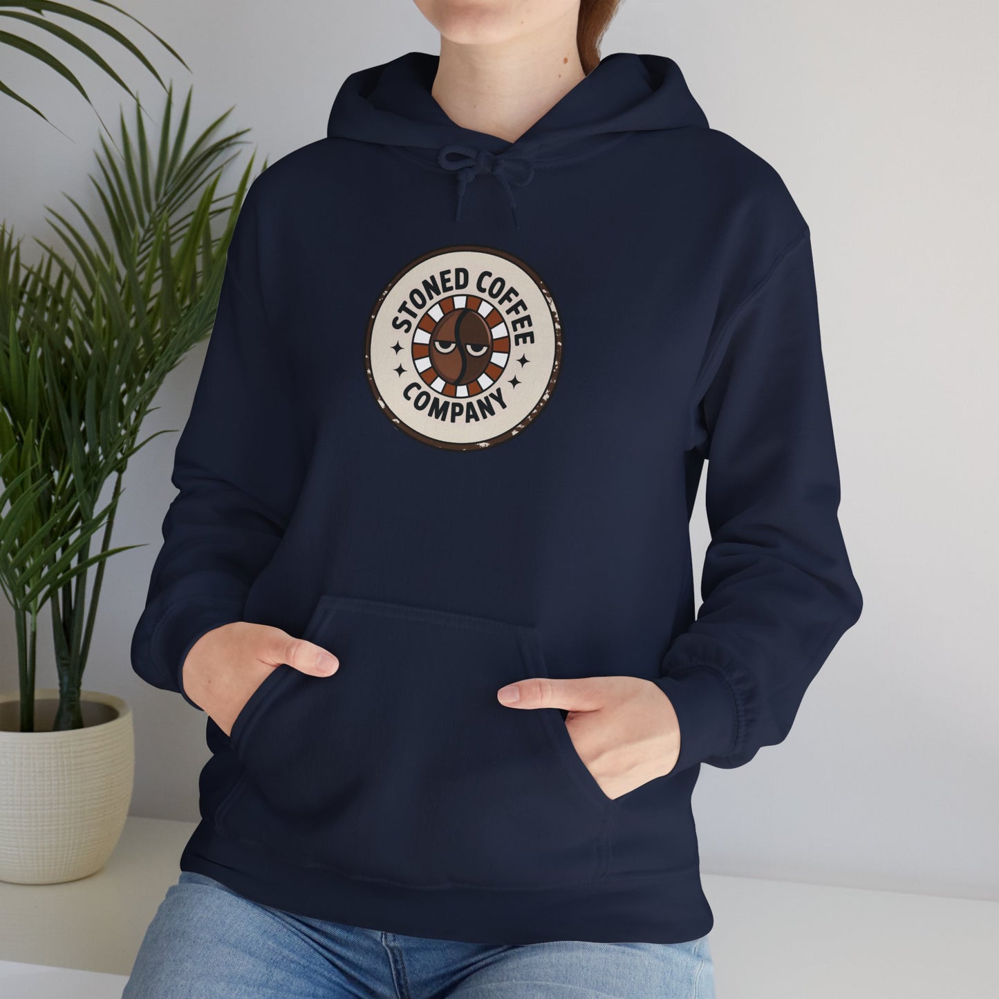 Stoned Coffee Company Hoodie — "There are Two Kinds of People..." Coffee Lover Sweatshirt