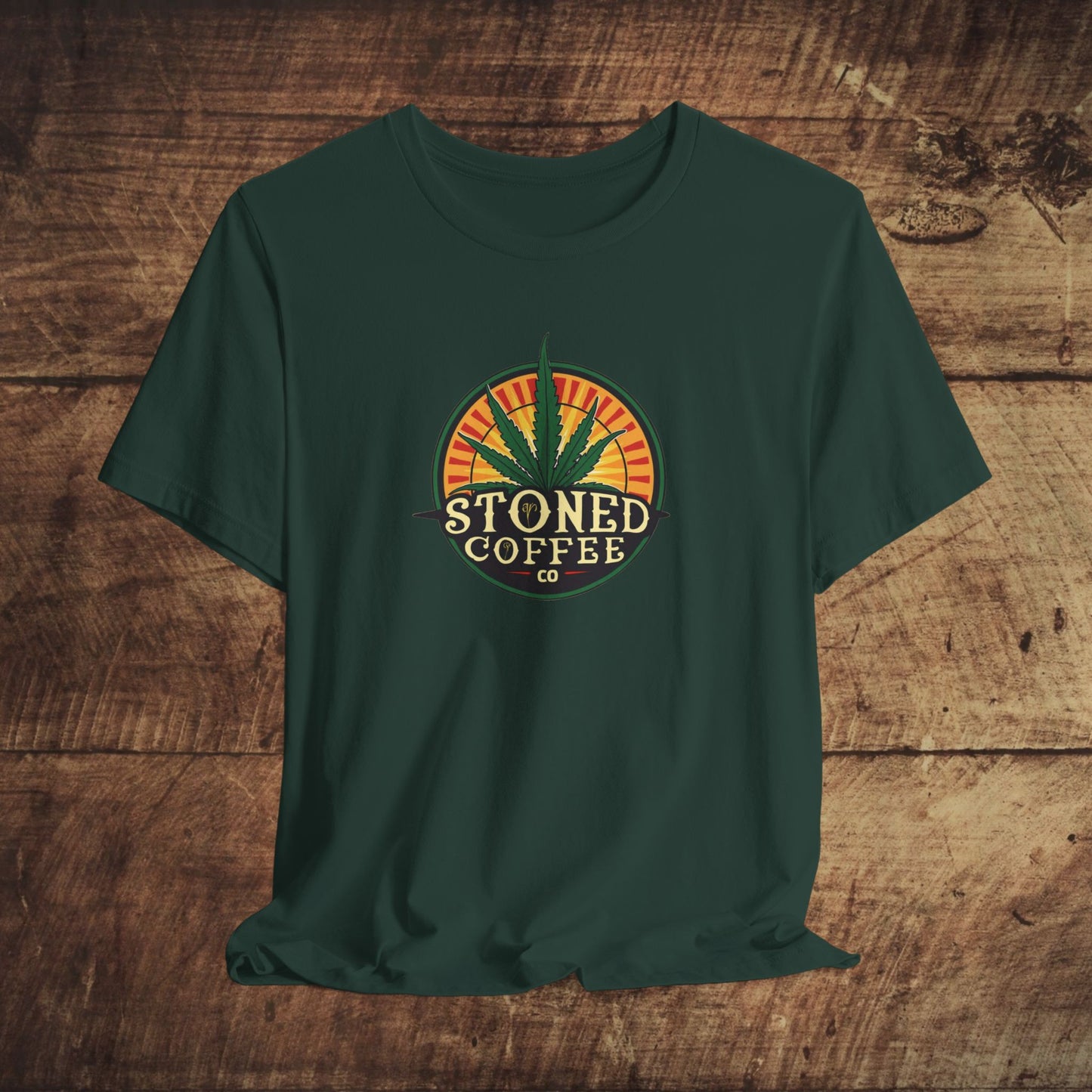 Stoned Coffee Co Unisex Tee Logo 3