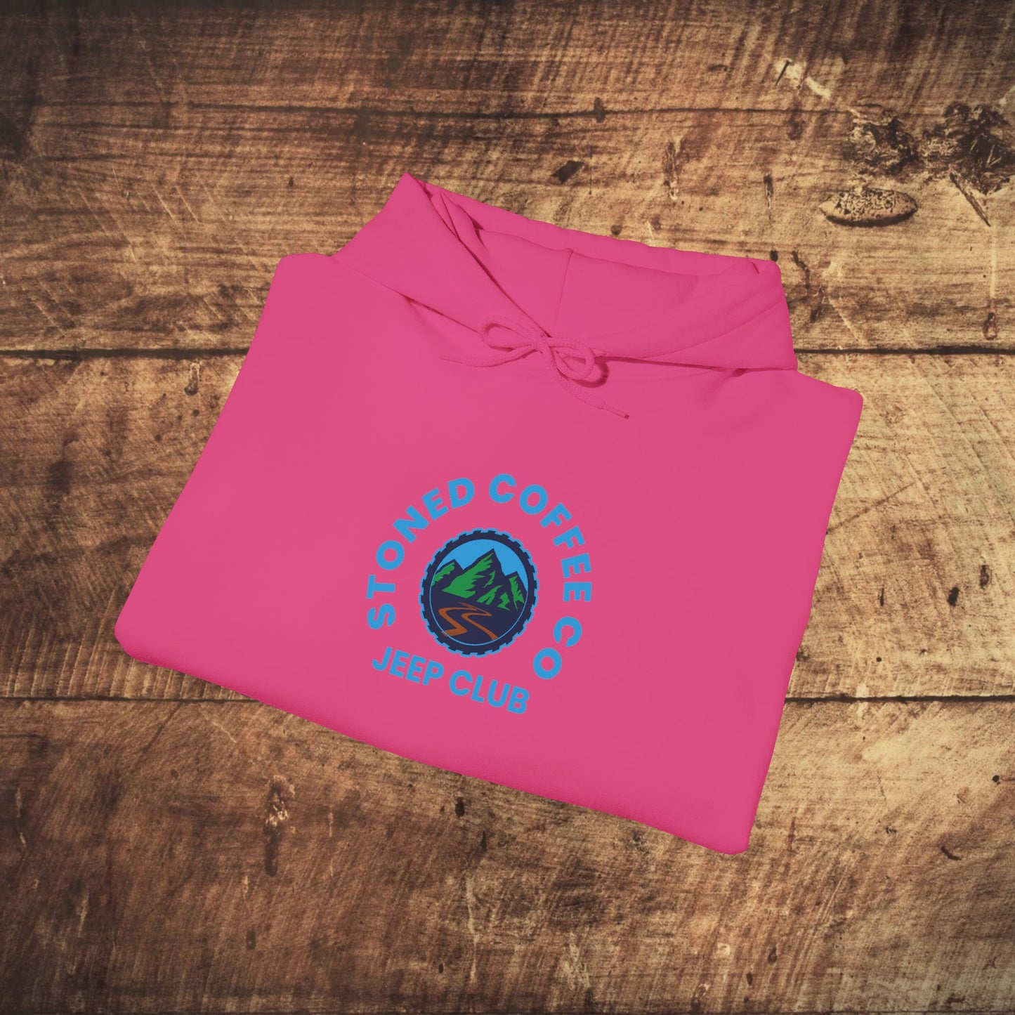 Hooded Sweatshirt Stoned Coffee Co Jeeper Club
