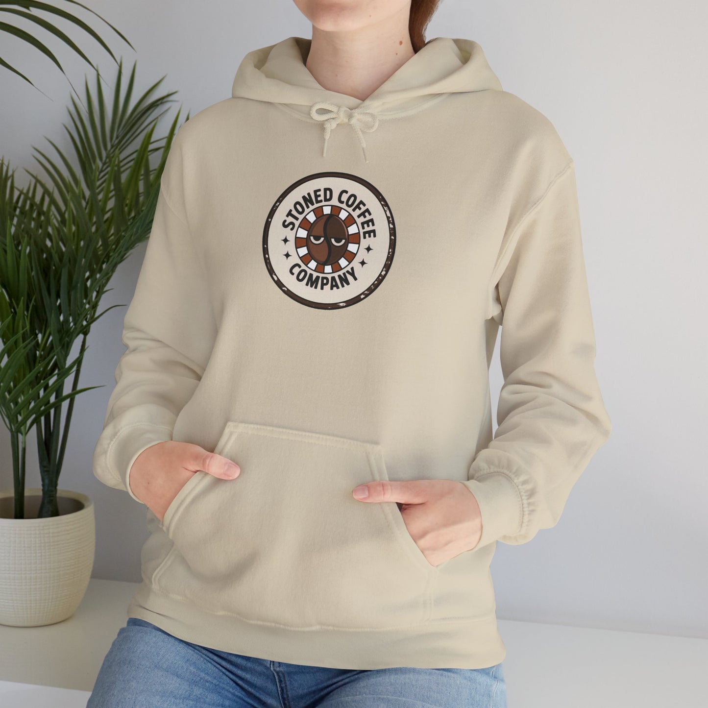 Stoned Coffee Company Hoodie — "There are Two Kinds of People..." Coffee Lover Sweatshirt