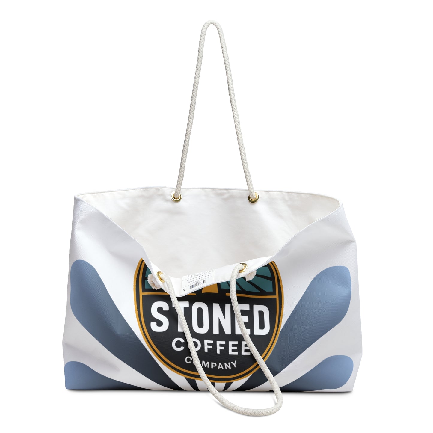 Stoned Coffee Company Weekender Bag — Cross Logo Travel Tote