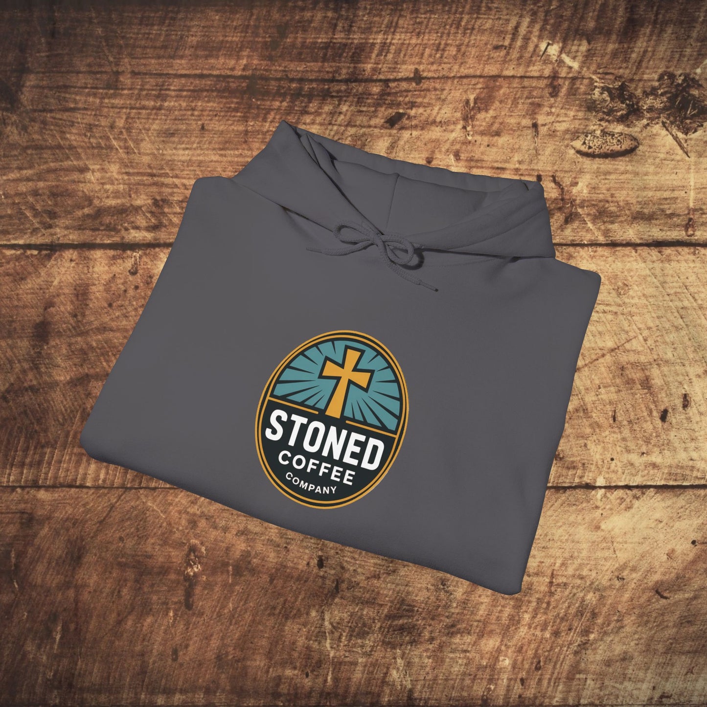 STONED COFFEE COMPANY HOODIE, Pray Often, Read Your Bible, Seek the Truth, Trust in God