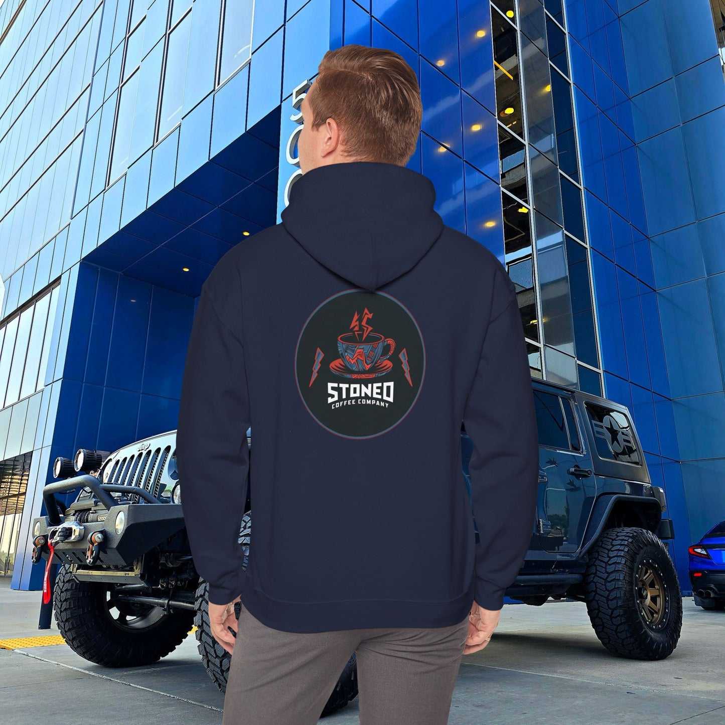 Stoned Coffee Company Escaping Music Souls Hooded Sweatshirt