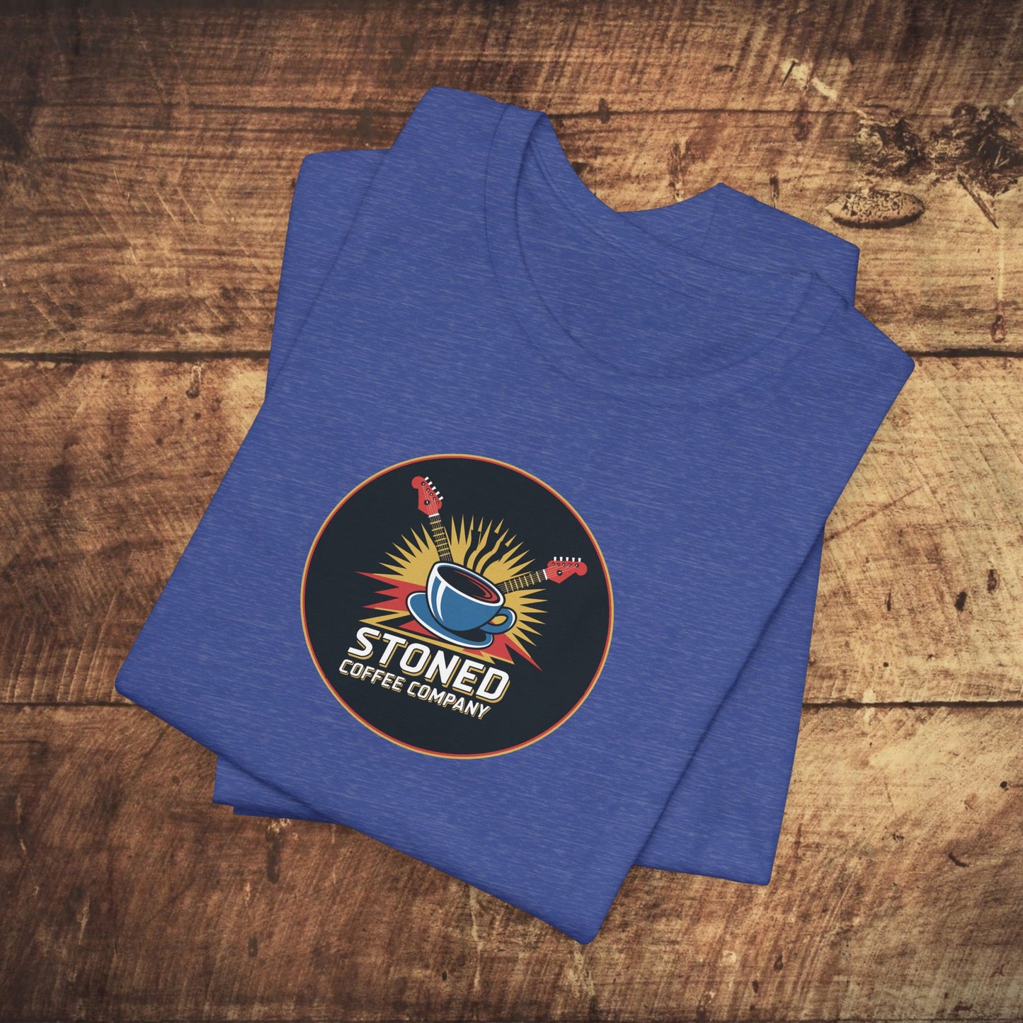 Stoned Coffee Company Rock n Roll Coffee Tee