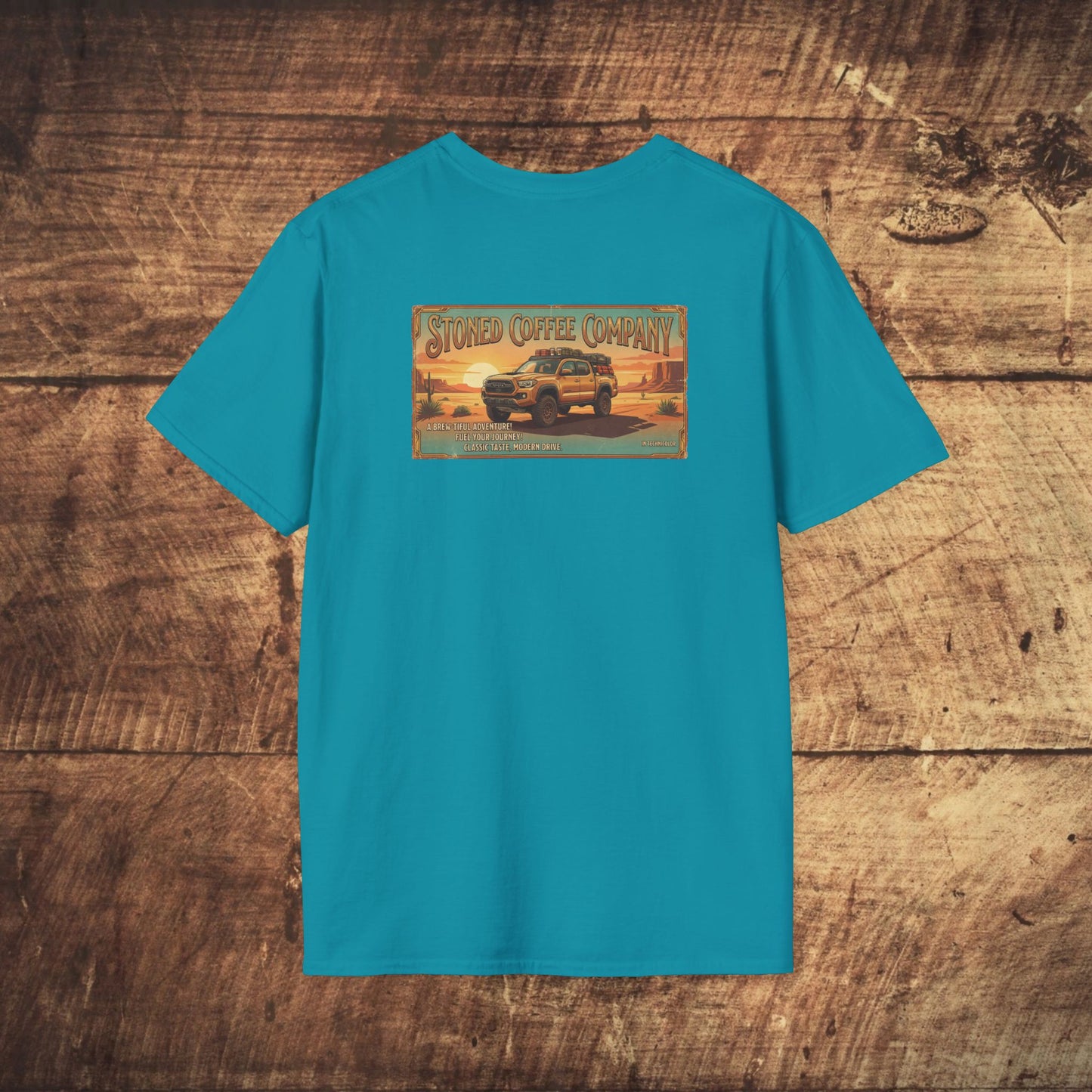 'Stoned Coffee Company' Offroading /Overlanding Tacoma T-Shirt
