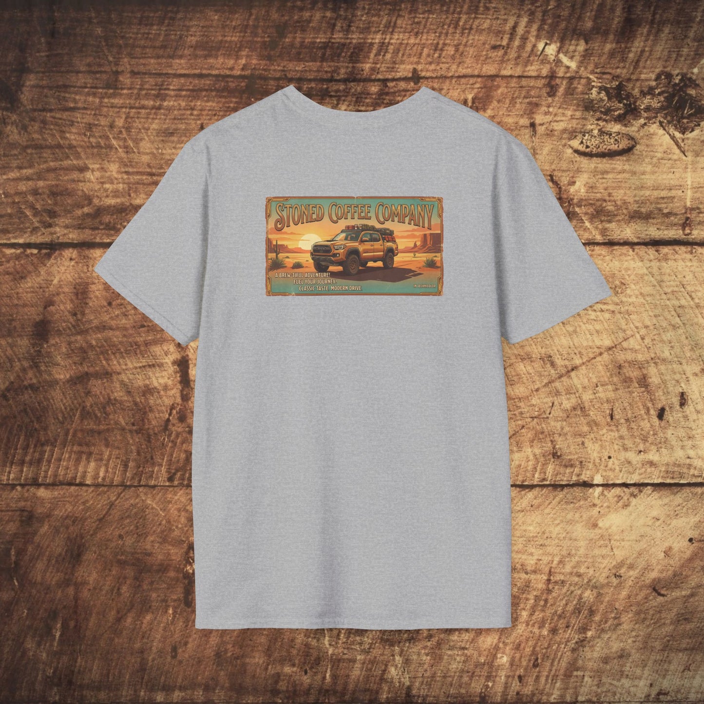 'Stoned Coffee Company' Offroading /Overlanding Tacoma T-Shirt