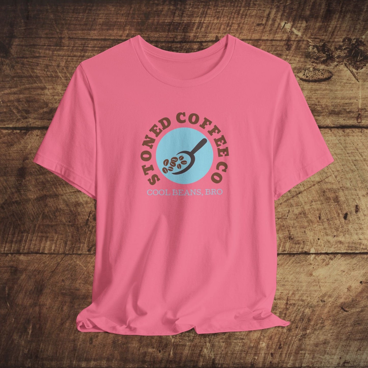 T-Shirt - Stoned Coffee Co, Cool Beans Bro Graphic Tee