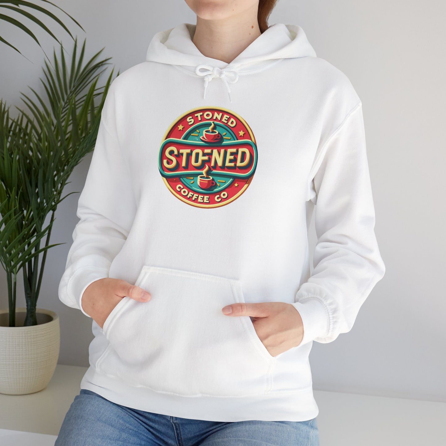 Hooded Sweatshirt - Stoned Coffee Co Logo 2