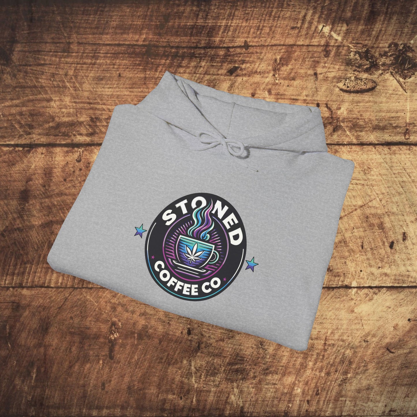 Hooded Sweatshirt - Stoned Coffee Company Logo 5