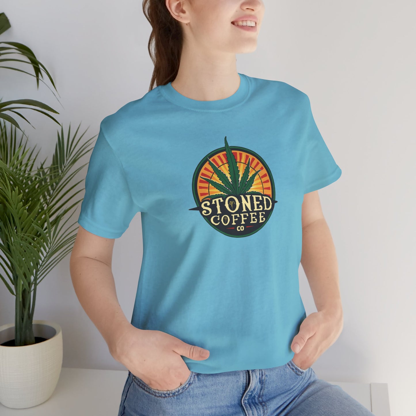 Stoned Coffee Co Unisex Tee Logo 3