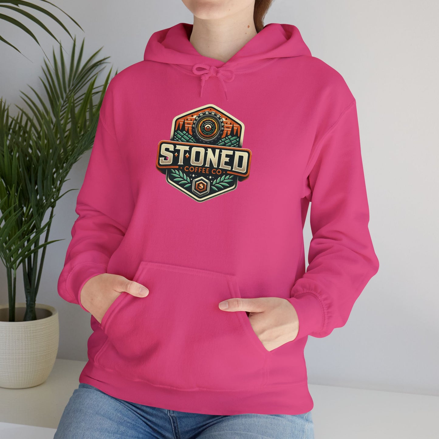 Hooded Sweatshirt - Stoned Coffee Company Offroad Logo