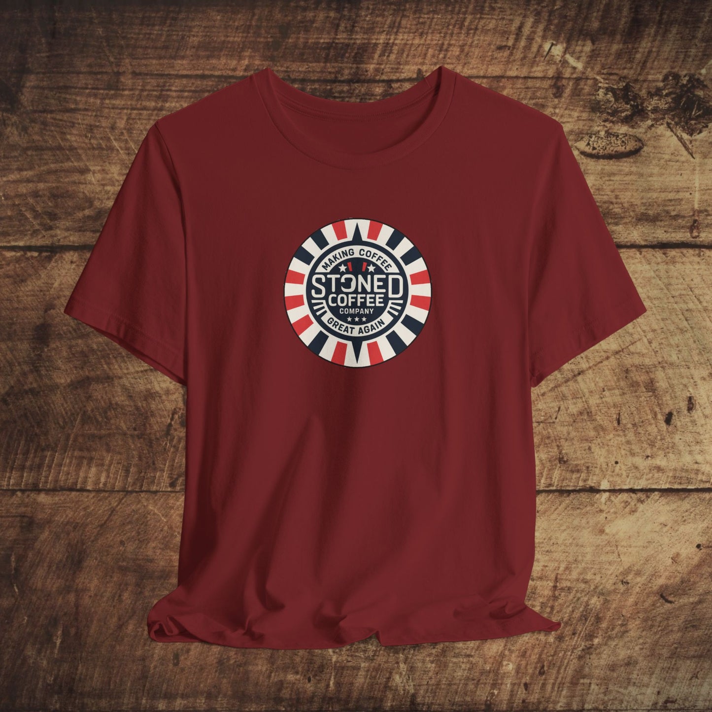 Stoned Coffee Company Making Coffee Great Again Poker chip Unisex T-Shirt