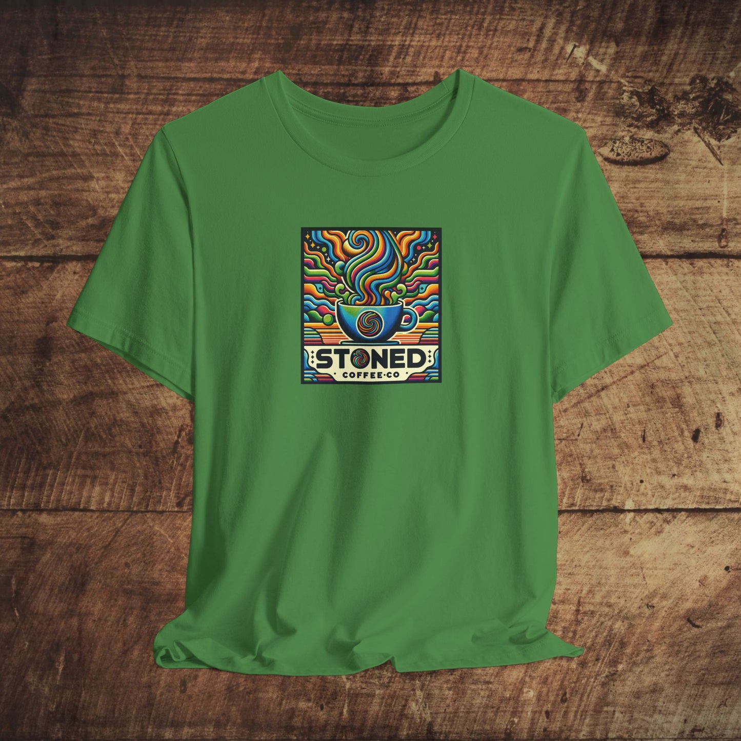 Coffee Art T-Shirt - Stoned Coffee Company Logo