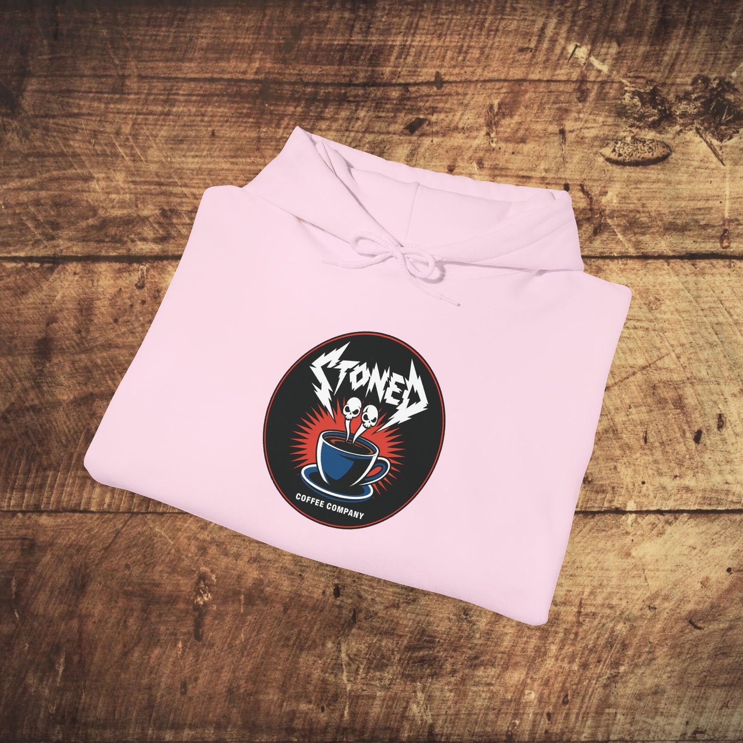 Stoned Coffee Company Escaping Music Souls Hooded Sweatshirt