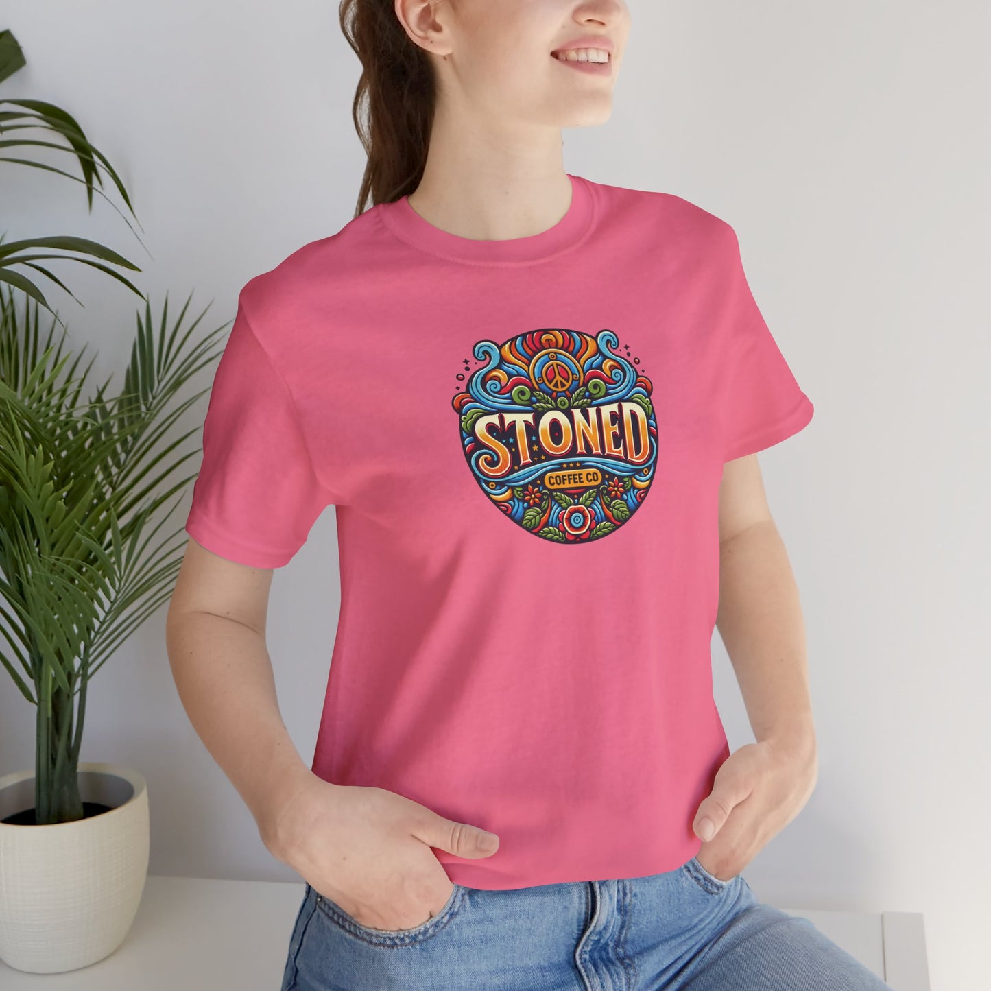 Unisex Tee Stoned Coffee Co Logo 1