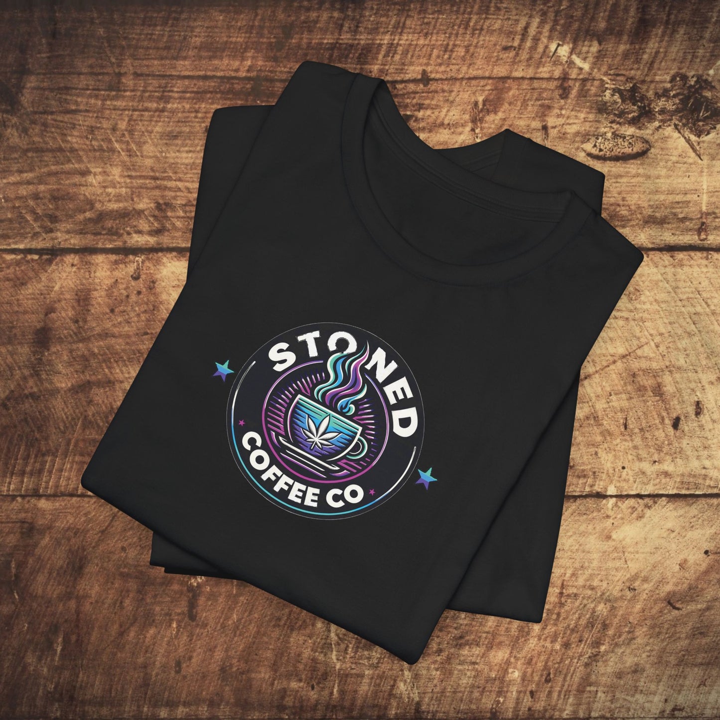 T-Shirt Stoned Coffee Company Logo 5 Unisex