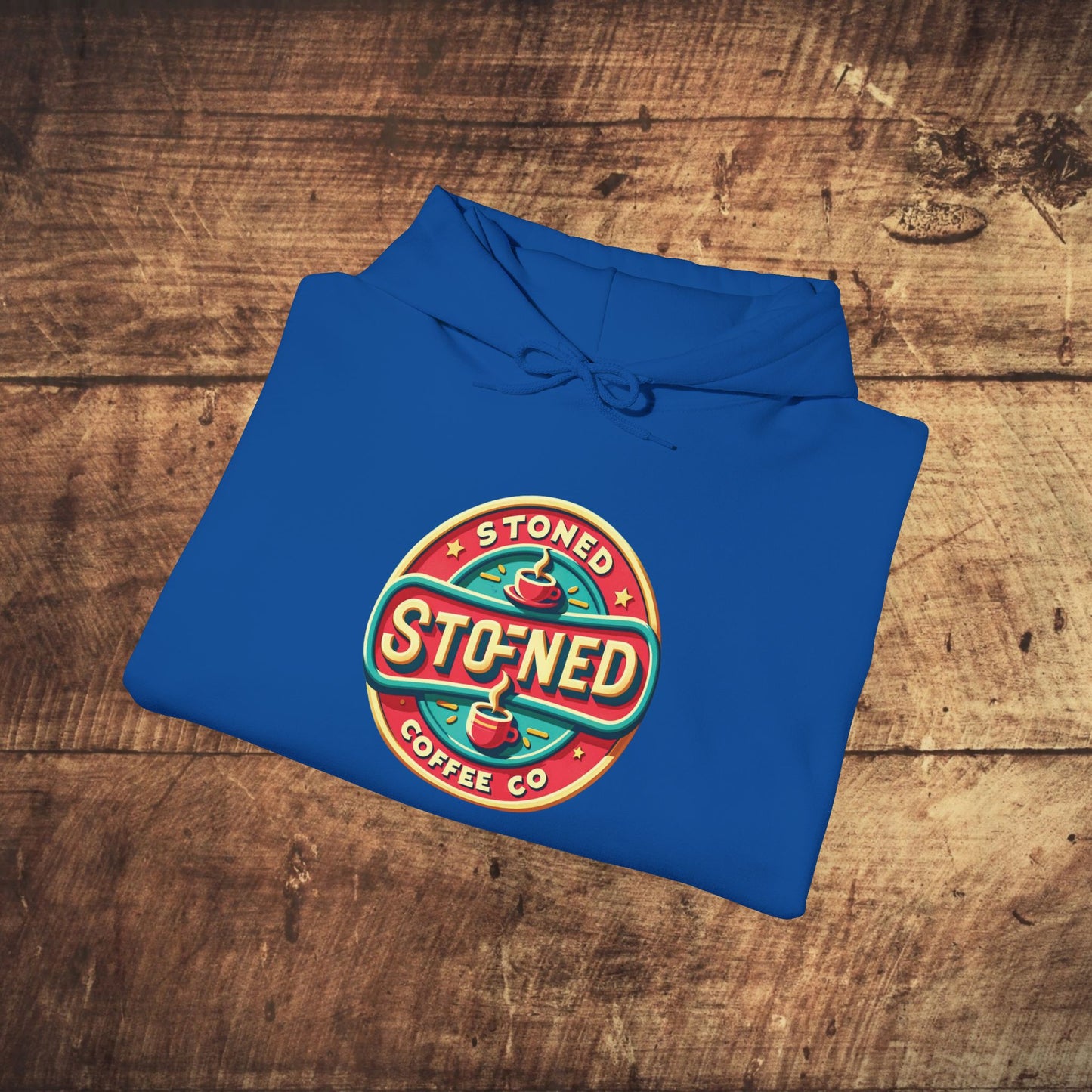 Hooded Sweatshirt - Stoned Coffee Co Logo 2