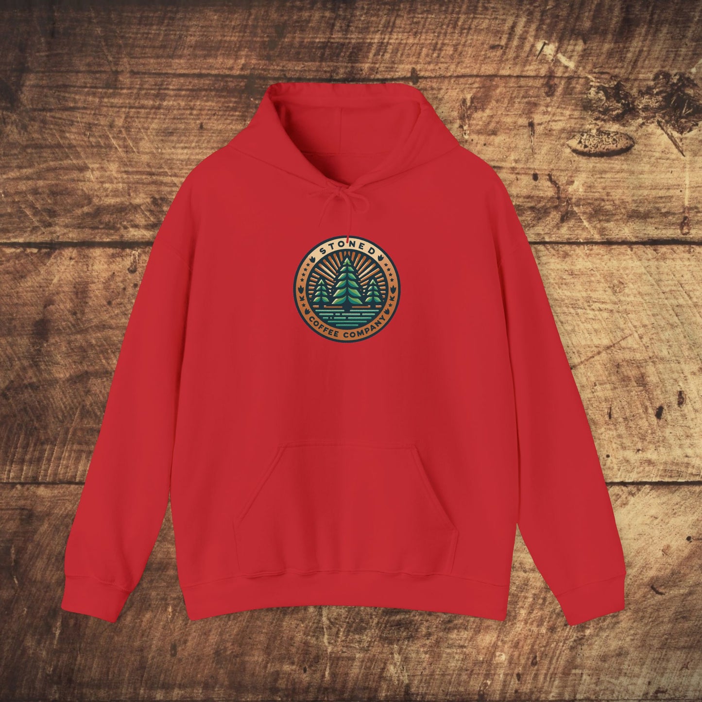 Stoned Coffee Company Hoodie — "Let All the Trees of the Forest Sing for Joy" (Psalm 96:12)