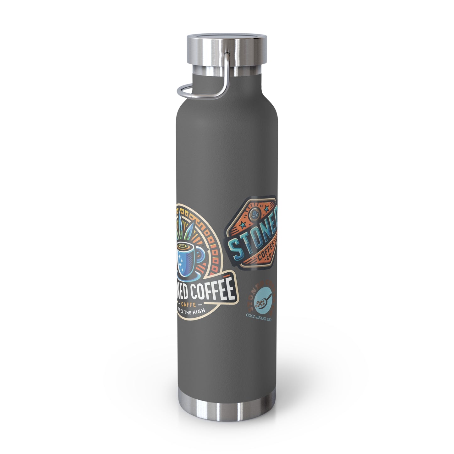 Stoned Coffee Co Copper Vacuum Insulated Bottle, 22oz