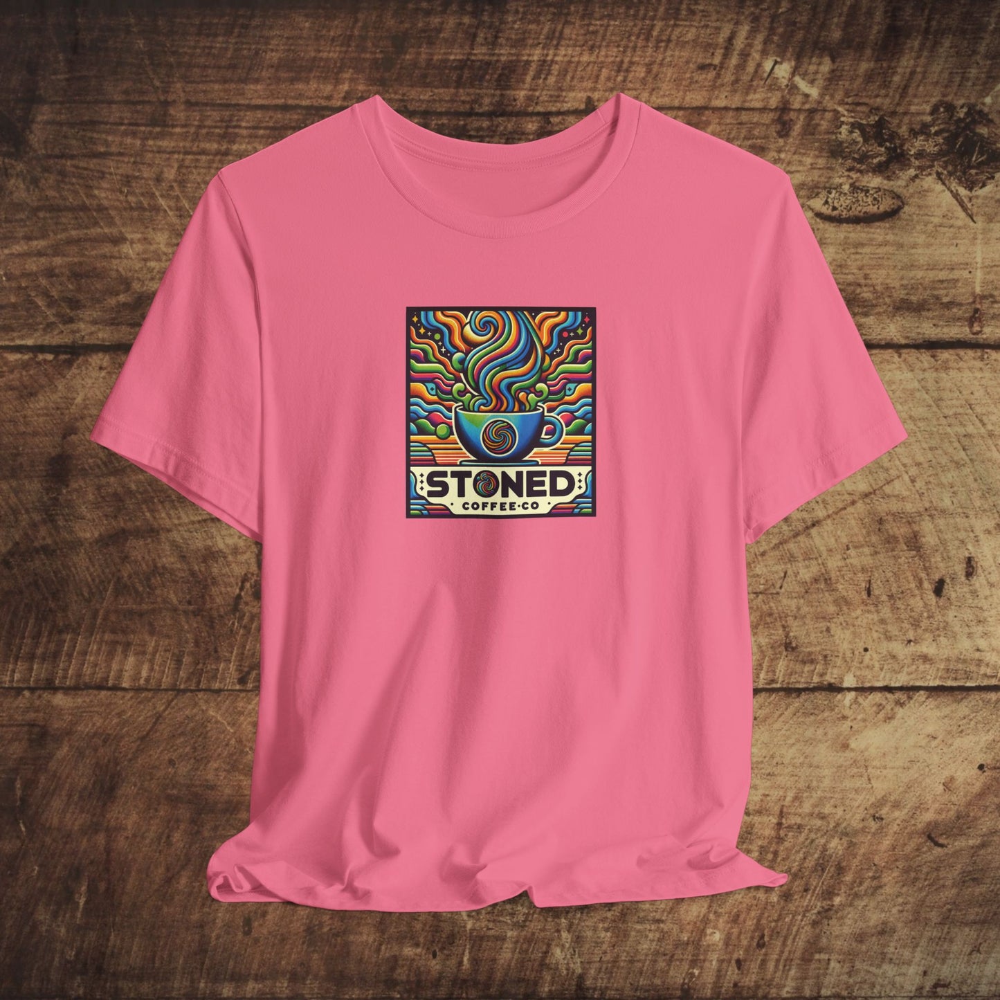 Coffee Art T-Shirt - Stoned Coffee Company Logo