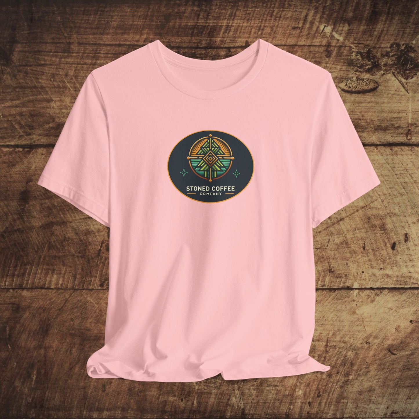 T-Shirt Stoned Coffee Company Pinetree Logo 2