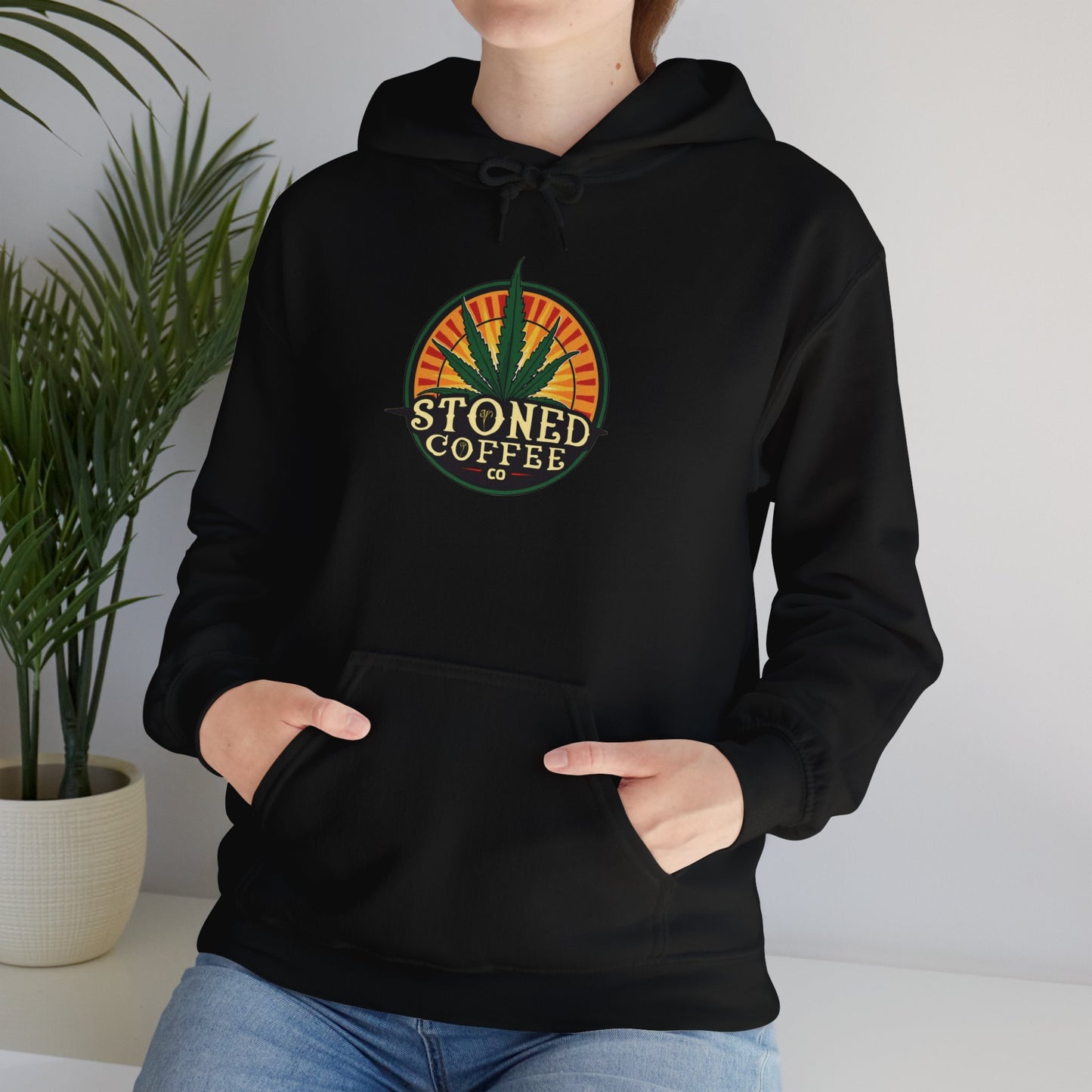 Hooded Sweatshirt Stoned Coffee Co Logo 3