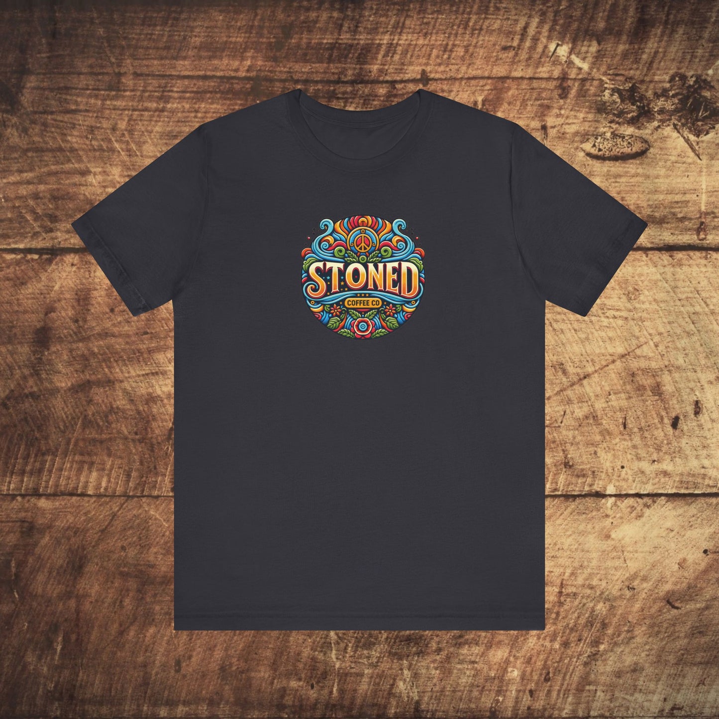 Unisex Tee Stoned Coffee Co Logo 1