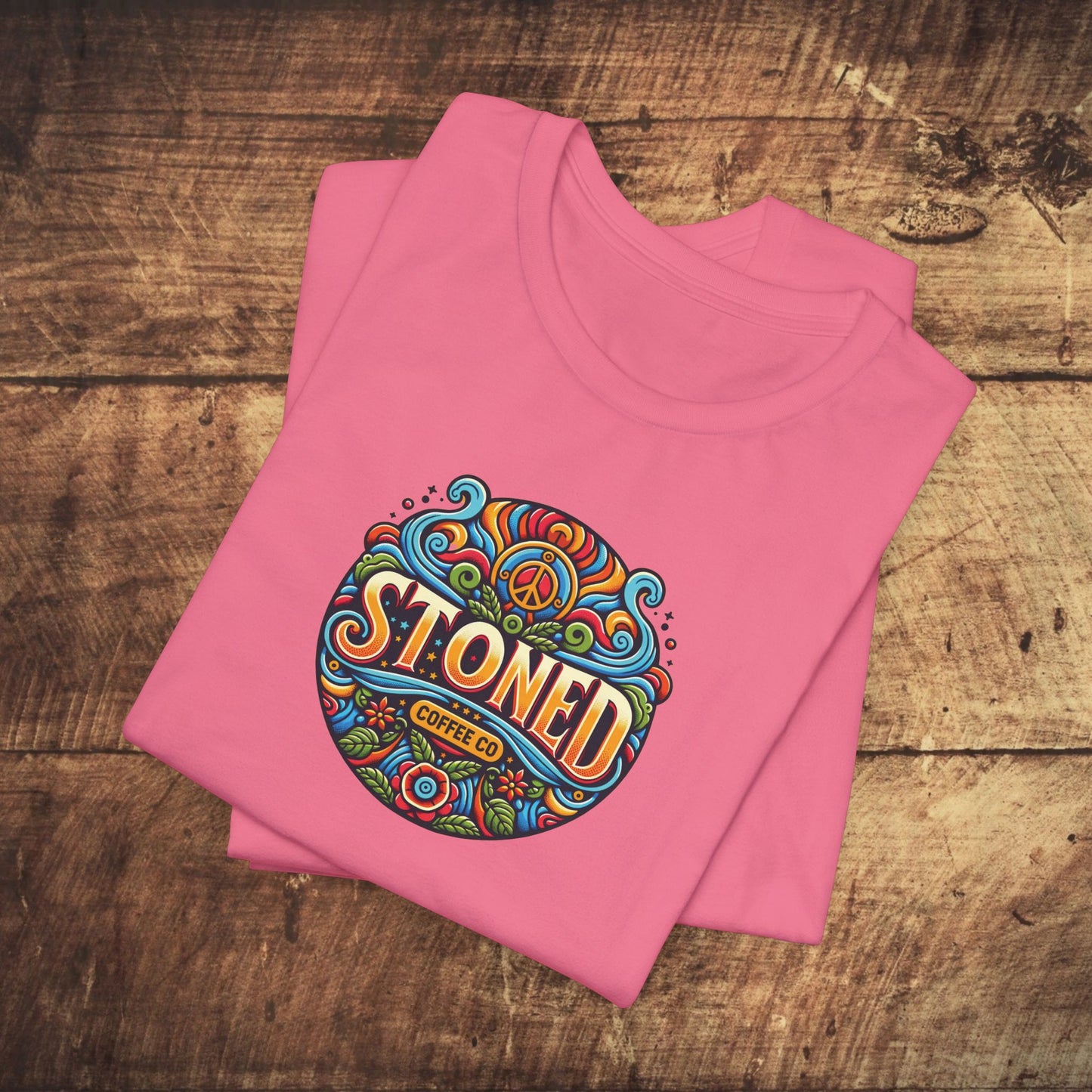 Unisex Tee Stoned Coffee Co Logo 1